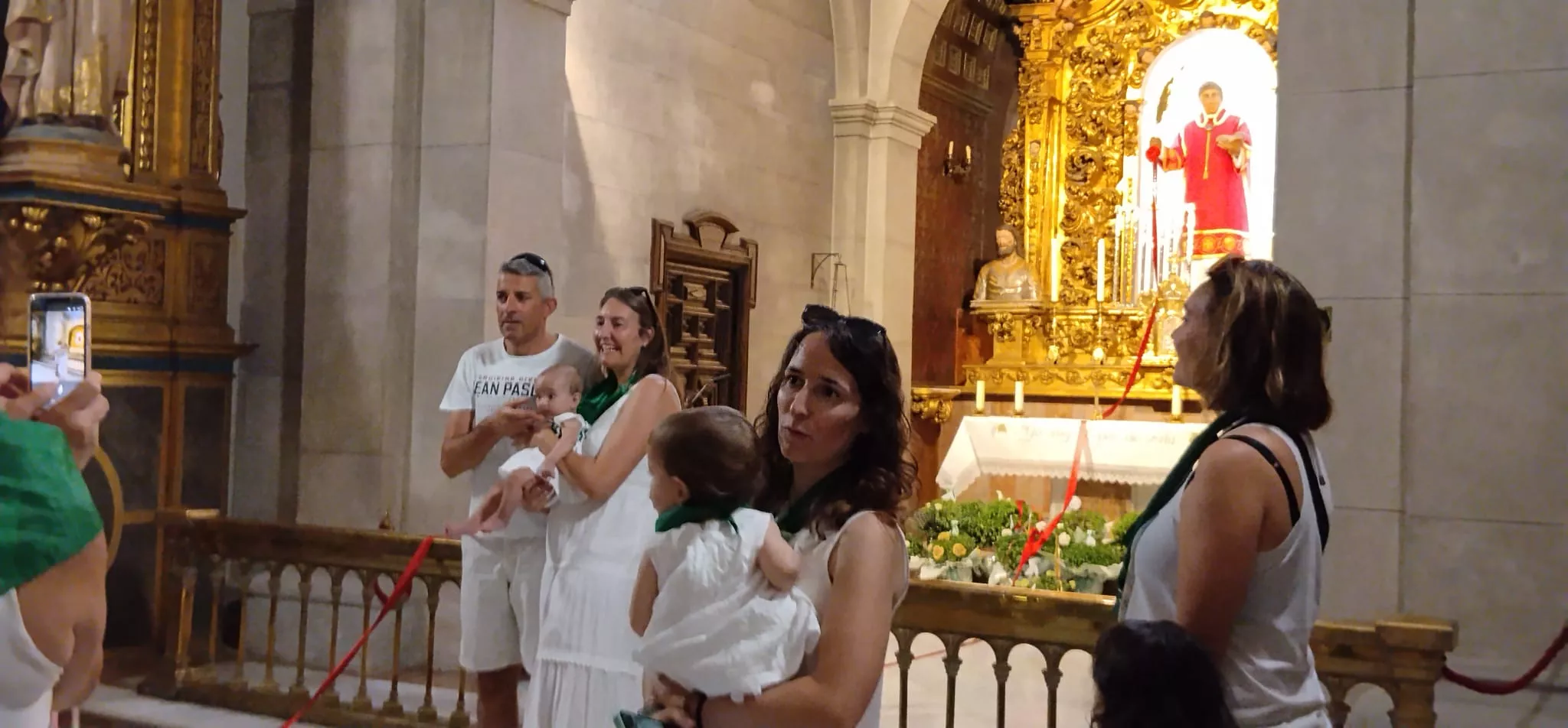 Presentación a San Lorenzo de 468 niños y niñas de Huesca