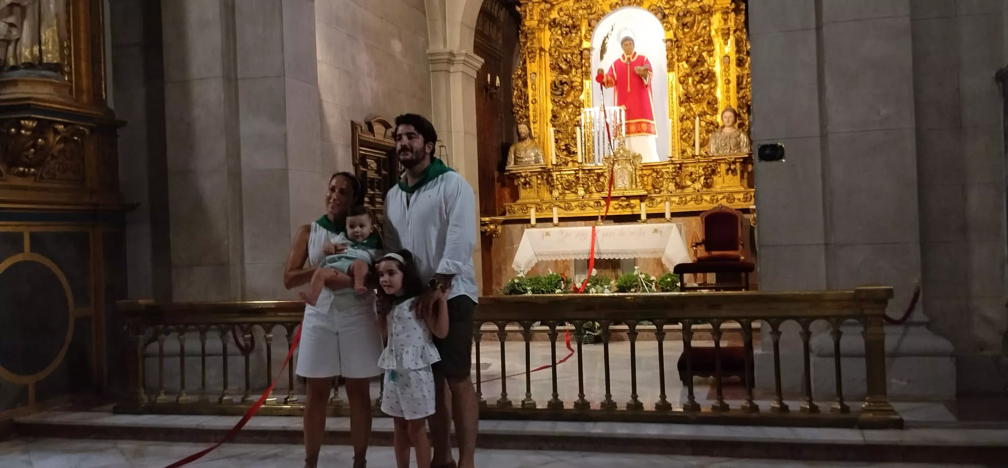 Presentación a San Lorenzo de 468 niños y niñas de Huesca