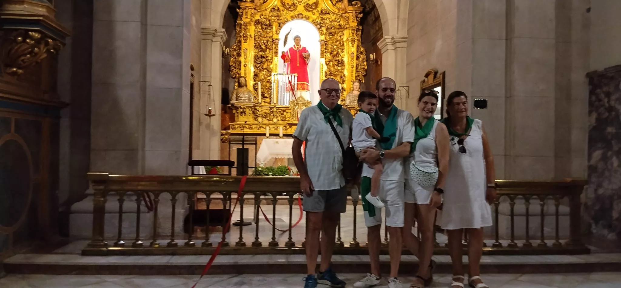 Presentación a San Lorenzo de 468 niños y niñas de Huesca