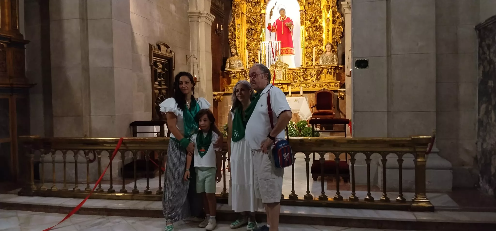 Presentación a San Lorenzo de 468 niños y niñas de Huesca