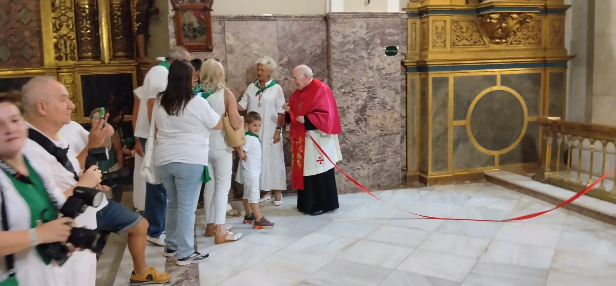 Presentación a San Lorenzo de 468 niños y niñas de Huesca
