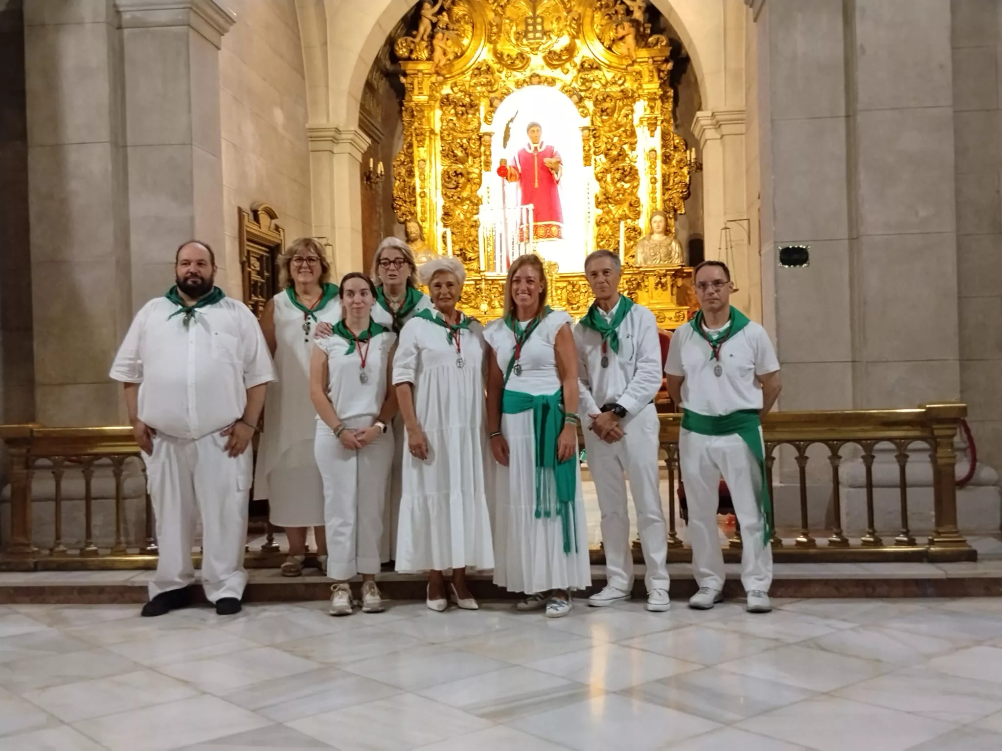 Presentación a San Lorenzo de 468 niños y niñas de Huesca