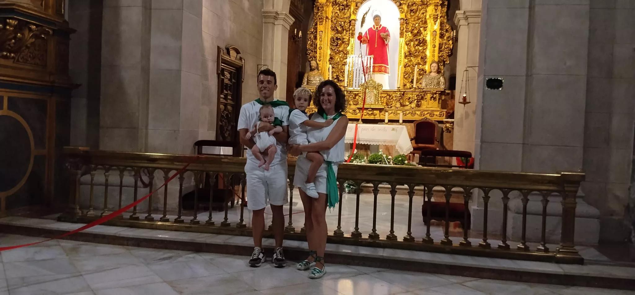 Presentación a San Lorenzo de 468 niños y niñas de Huesca