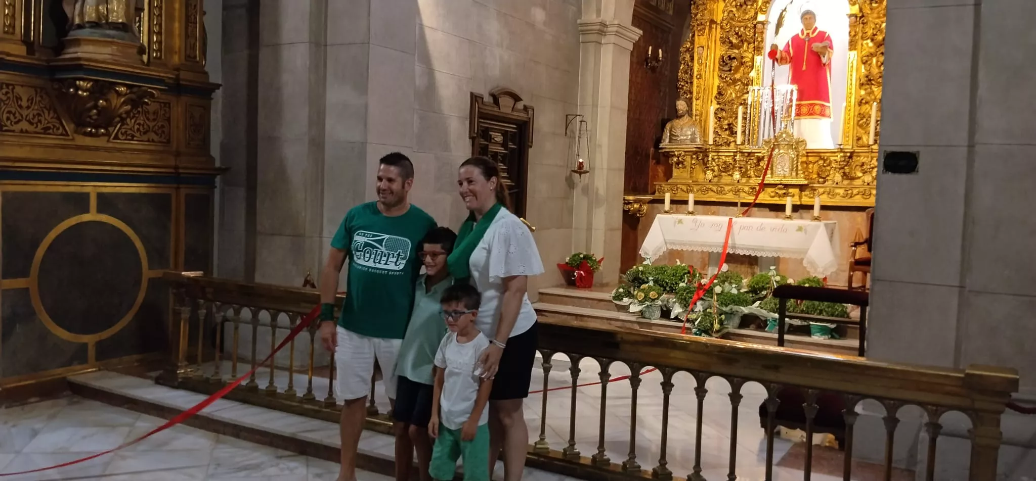 Presentación a San Lorenzo de 468 niños y niñas de Huesca
