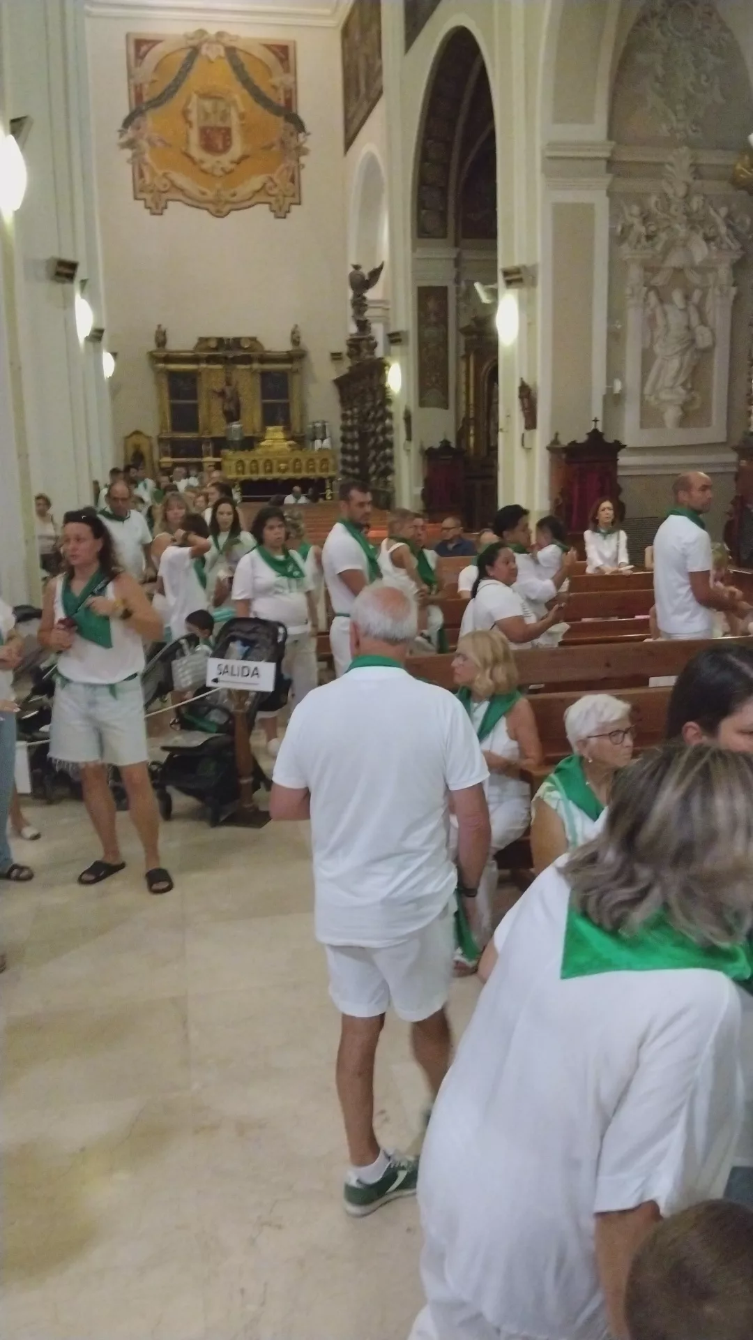 Presentación a San Lorenzo de 468 niños y niñas de Huesca