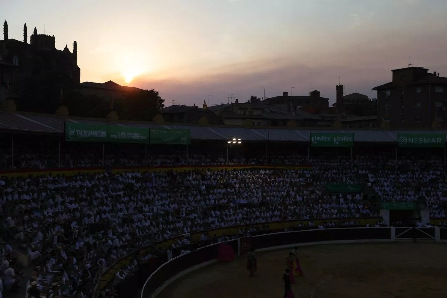 Imágenes de la tercera corrida de toros de la feria de la Albahaca 2026. Foto: Tauroemoción