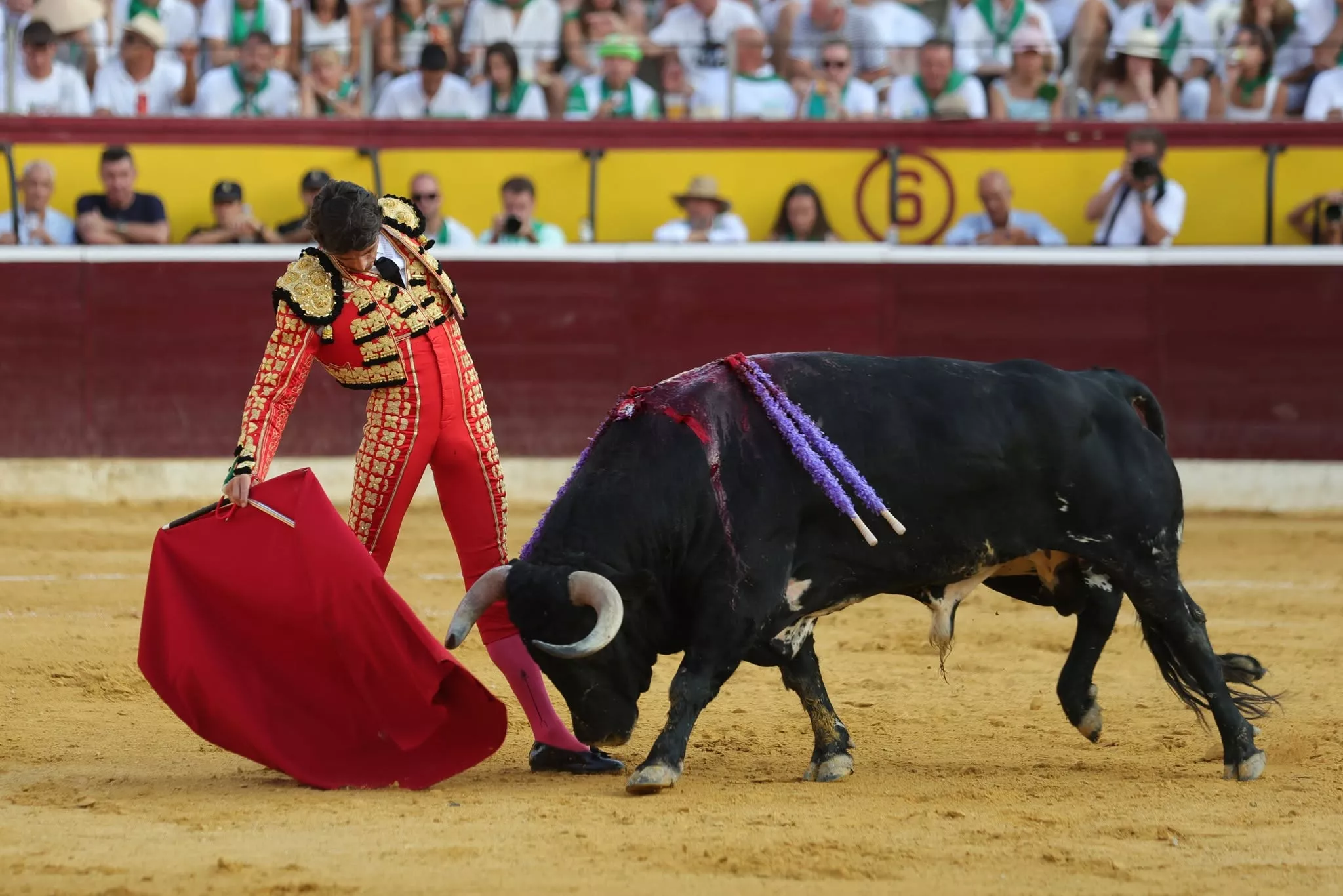 Imágenes de la tercera corrida de toros de la feria de la Albahaca 2026. Foto: Tauroemoción
