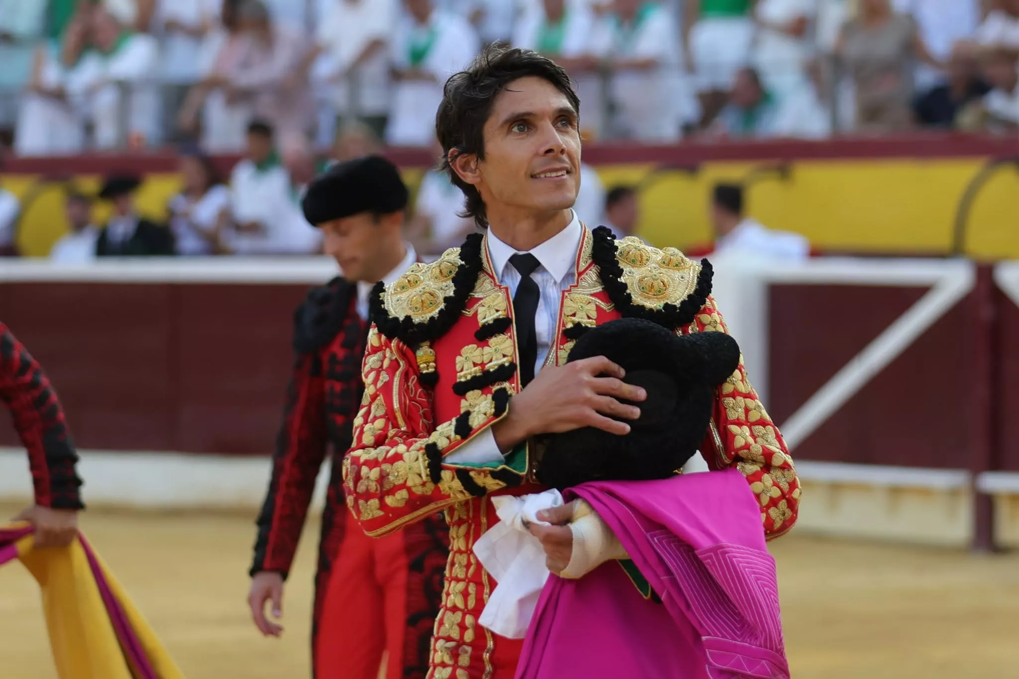 Imágenes de la tercera corrida de toros de la feria de la Albahaca 2026. Foto: Tauroemoción