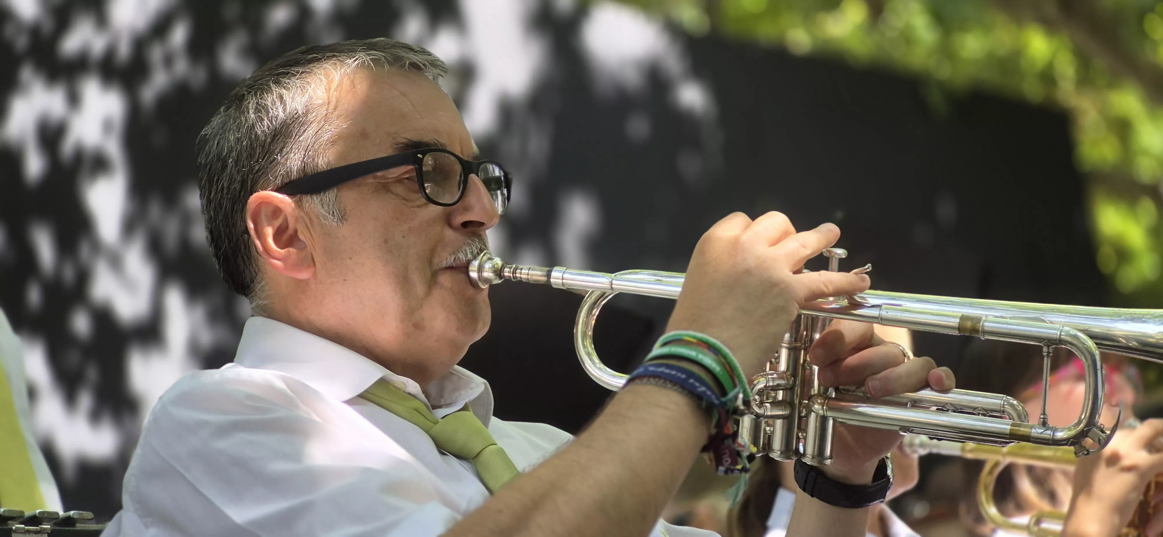 Concierto de la Banda de Música de Huesca del 13 de agosto. Foto Myriam Martínez 
