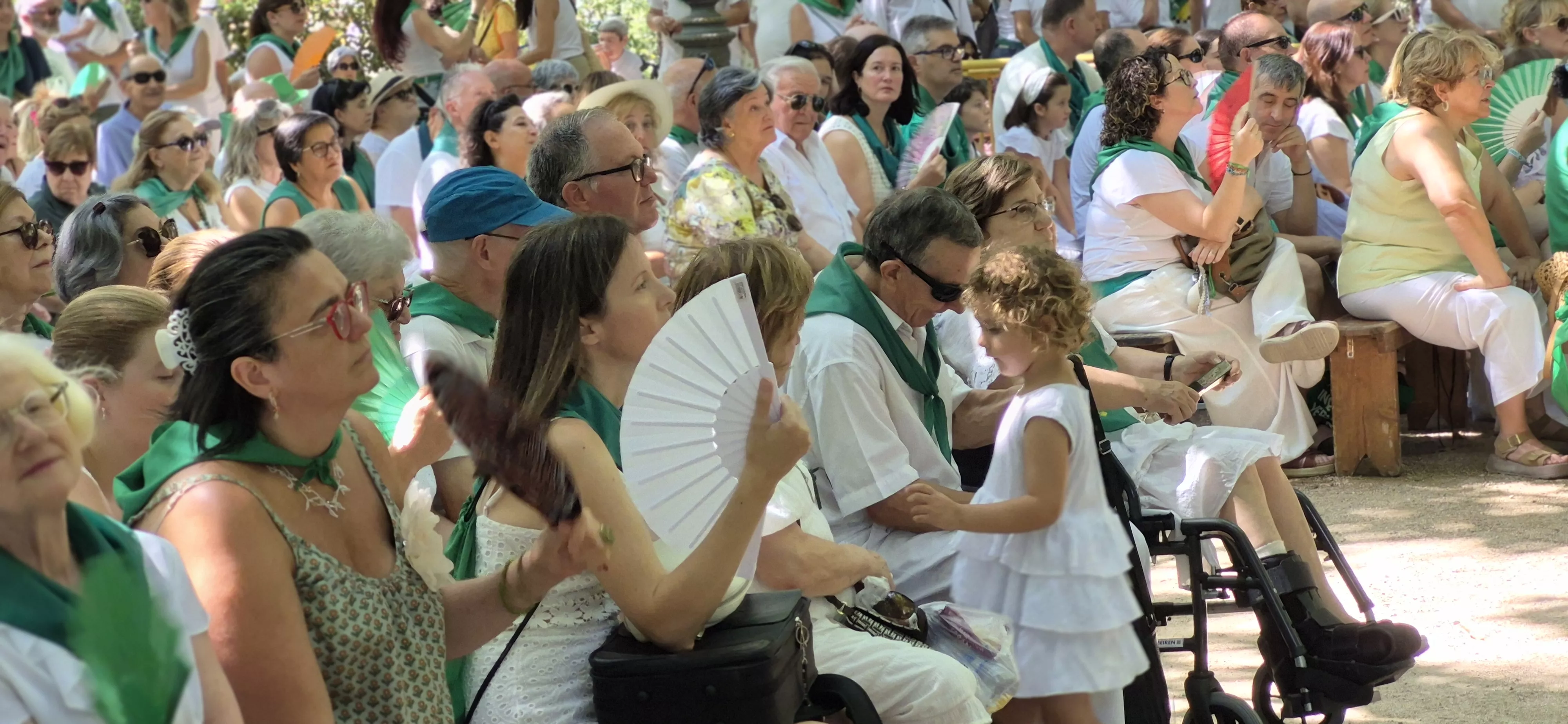Concierto de la Banda de Música de Huesca del 13 de agosto. Foto Myriam Martínez 