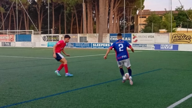 Un lance del juego en Fraga