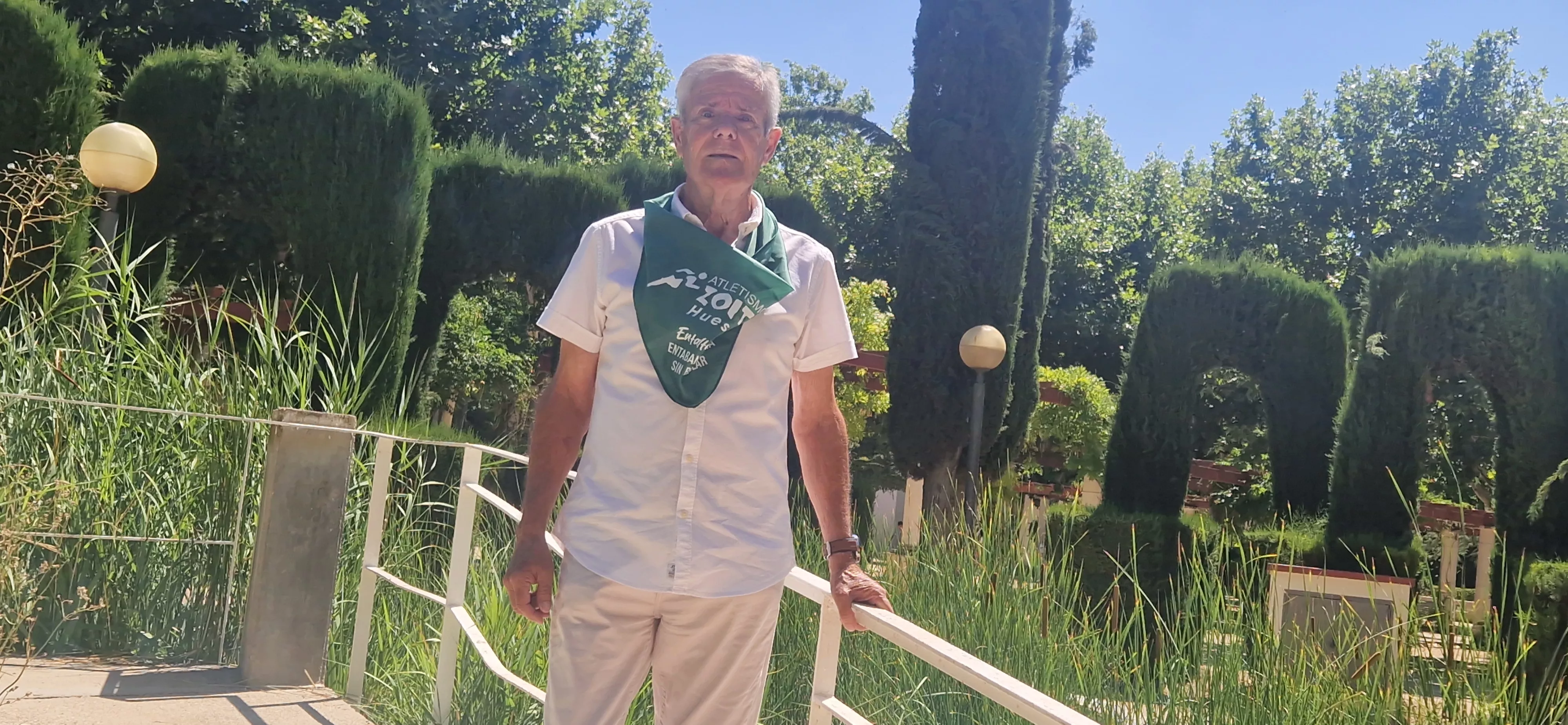 José Castán, leyenda viva del Atletismo Zoiti.