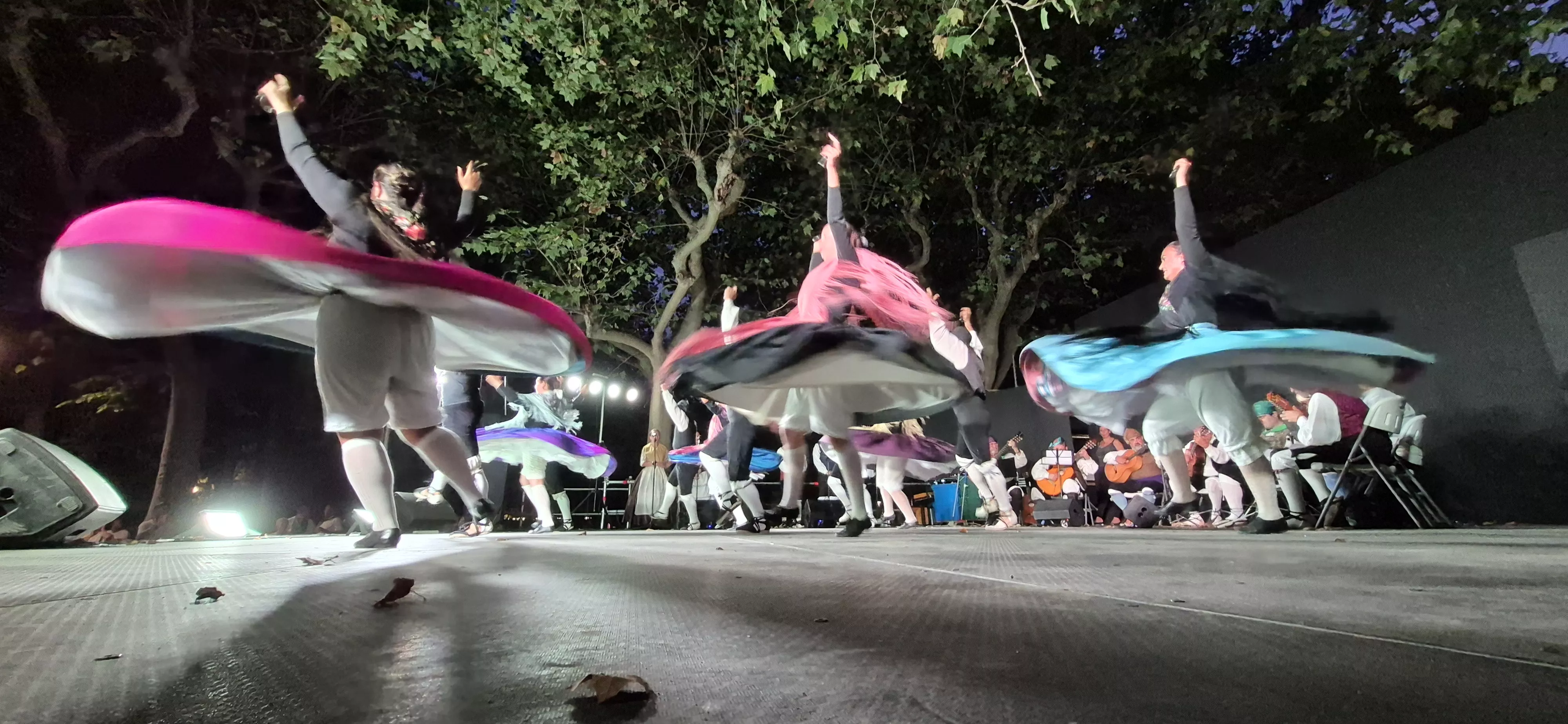 Roldán del Alto Aragón en las fiestas de San Lorenzo. Foto Myriam Martínez