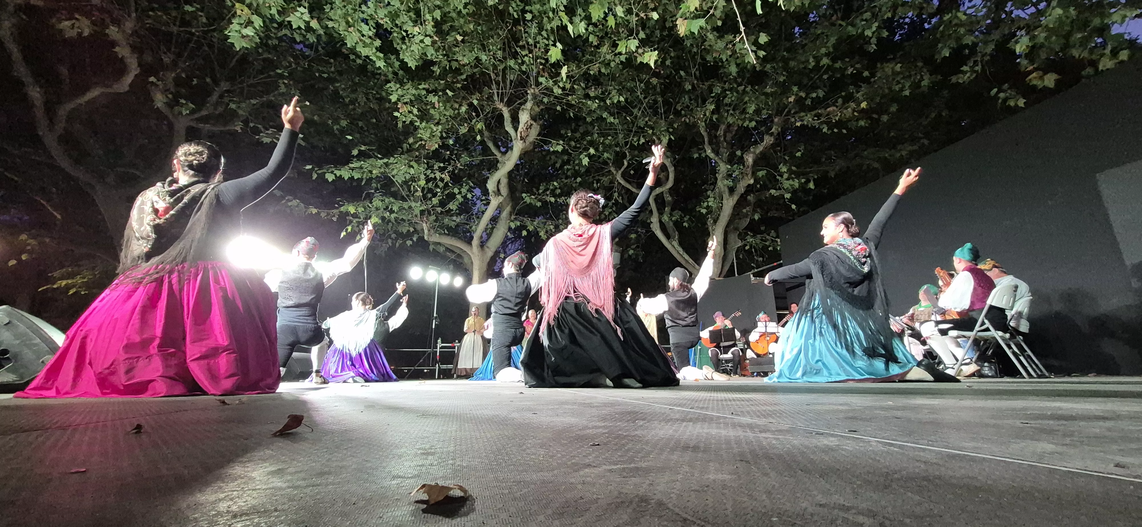 Roldán del Alto Aragón en las fiestas de San Lorenzo. Foto Myriam Martínez