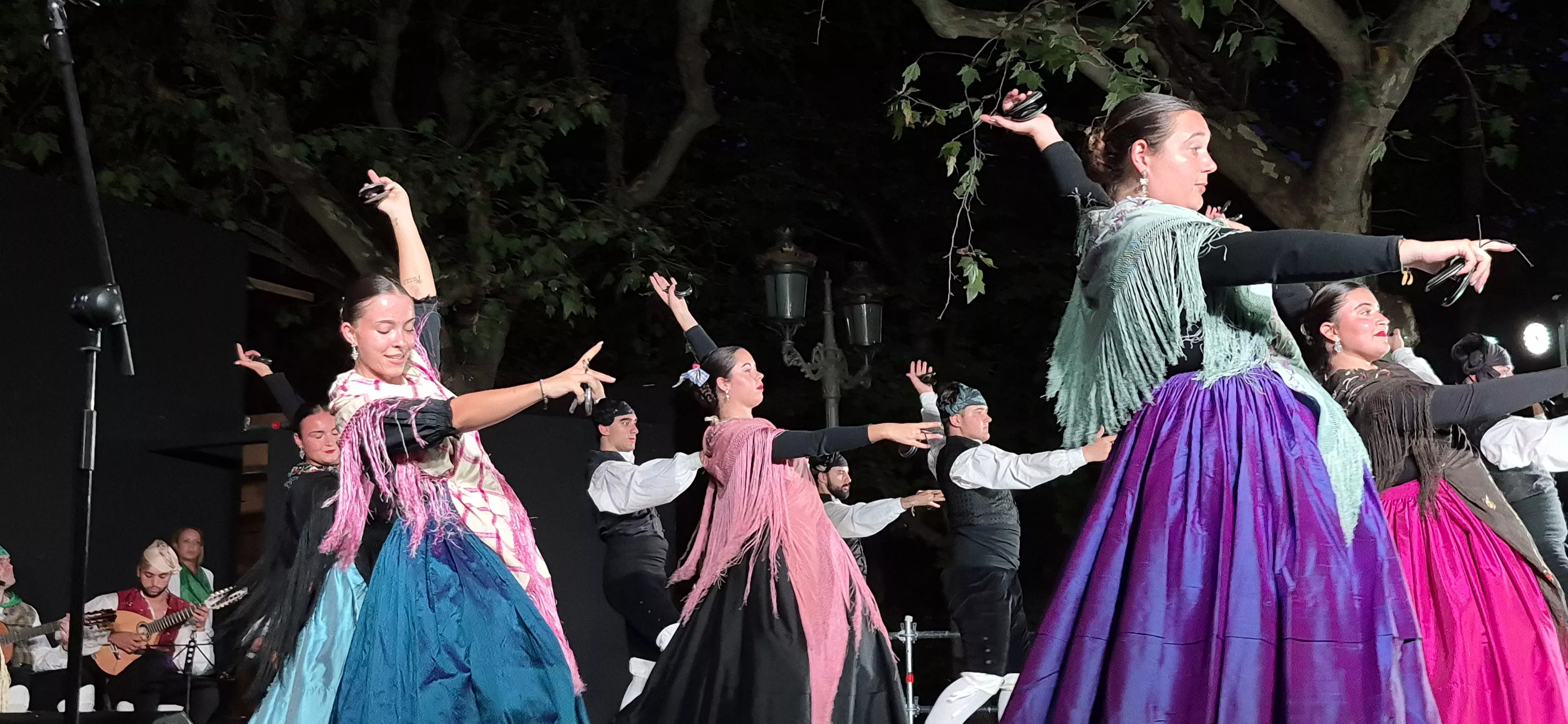 Roldán del Alto Aragón en las fiestas de San Lorenzo. Foto Myriam Martínez