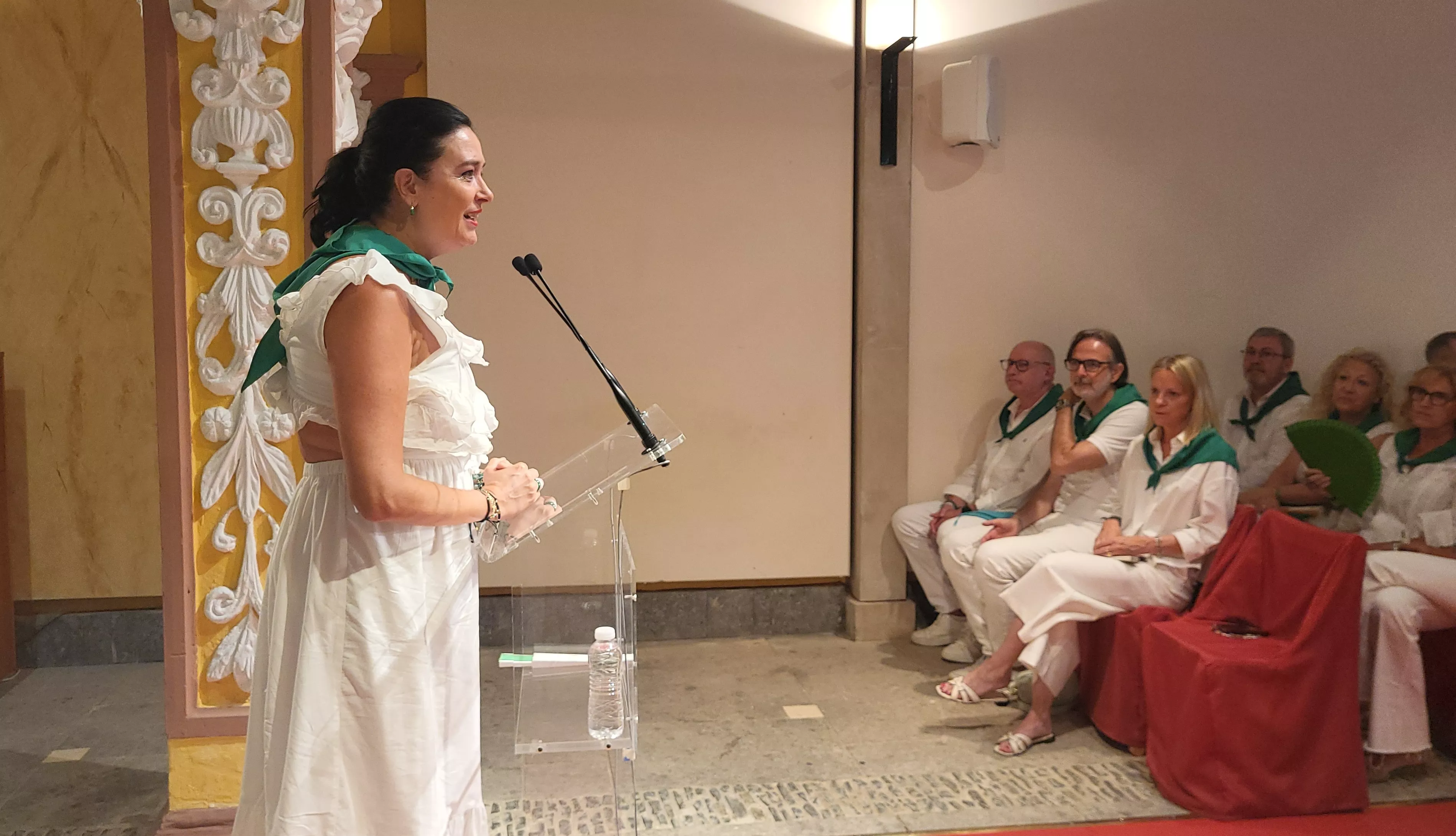 Acto de reconocimiento de los oscenses en el exterior. Foto Mercedes Manterola