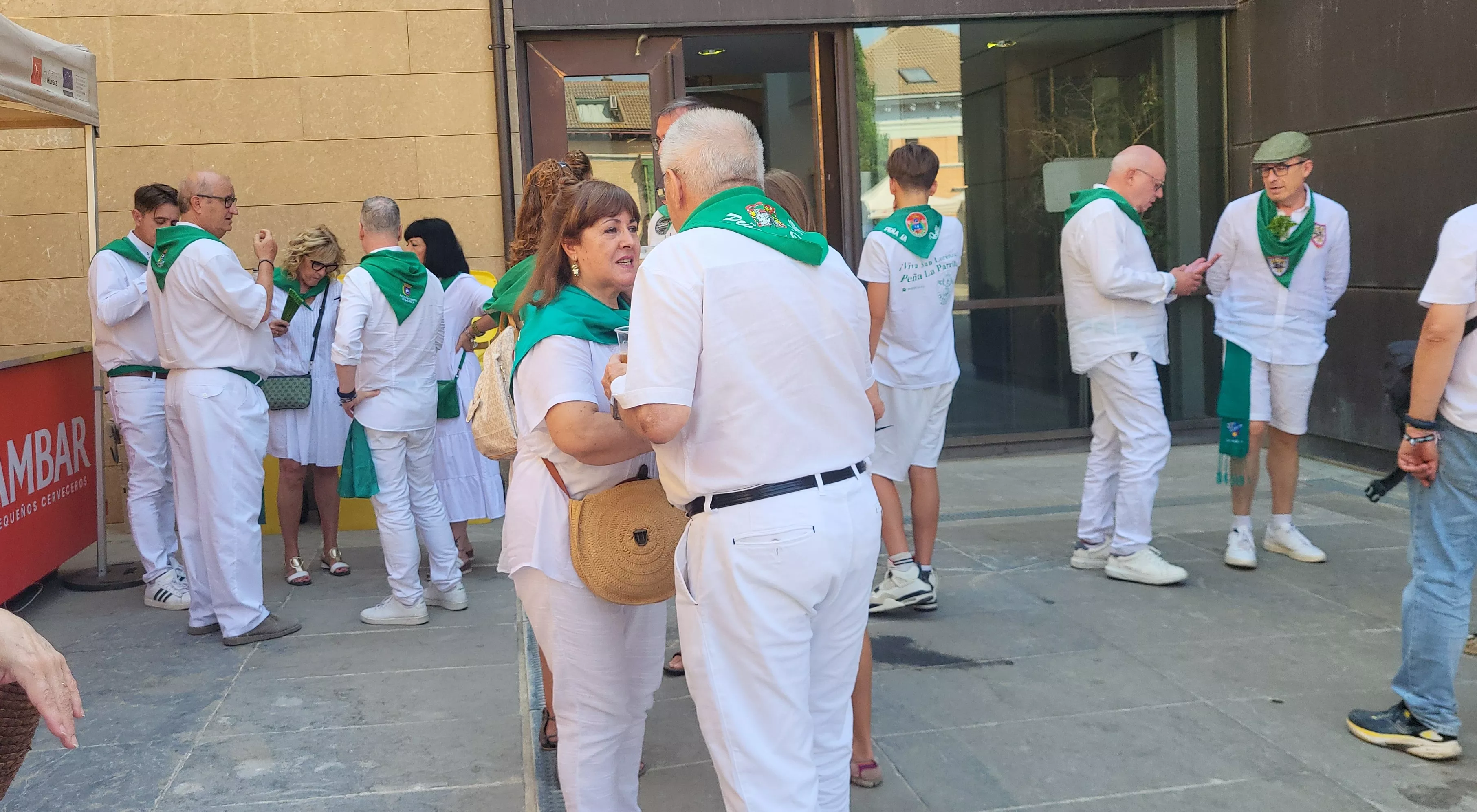 Acto de reconocimiento de los oscenses en el exterior. Foto Mercedes Manterola