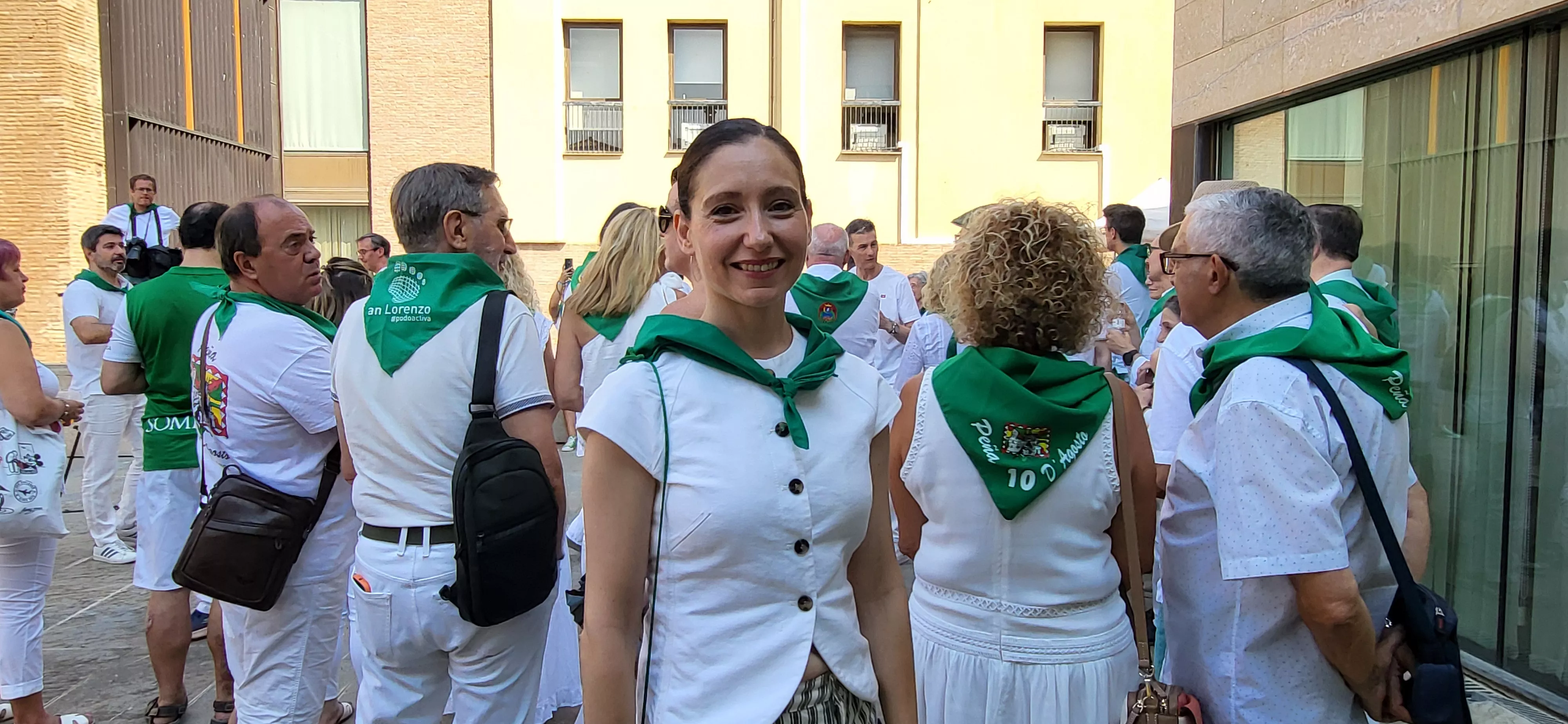Acto de reconocimiento de los oscenses en el exterior. Foto Mercedes Manterola