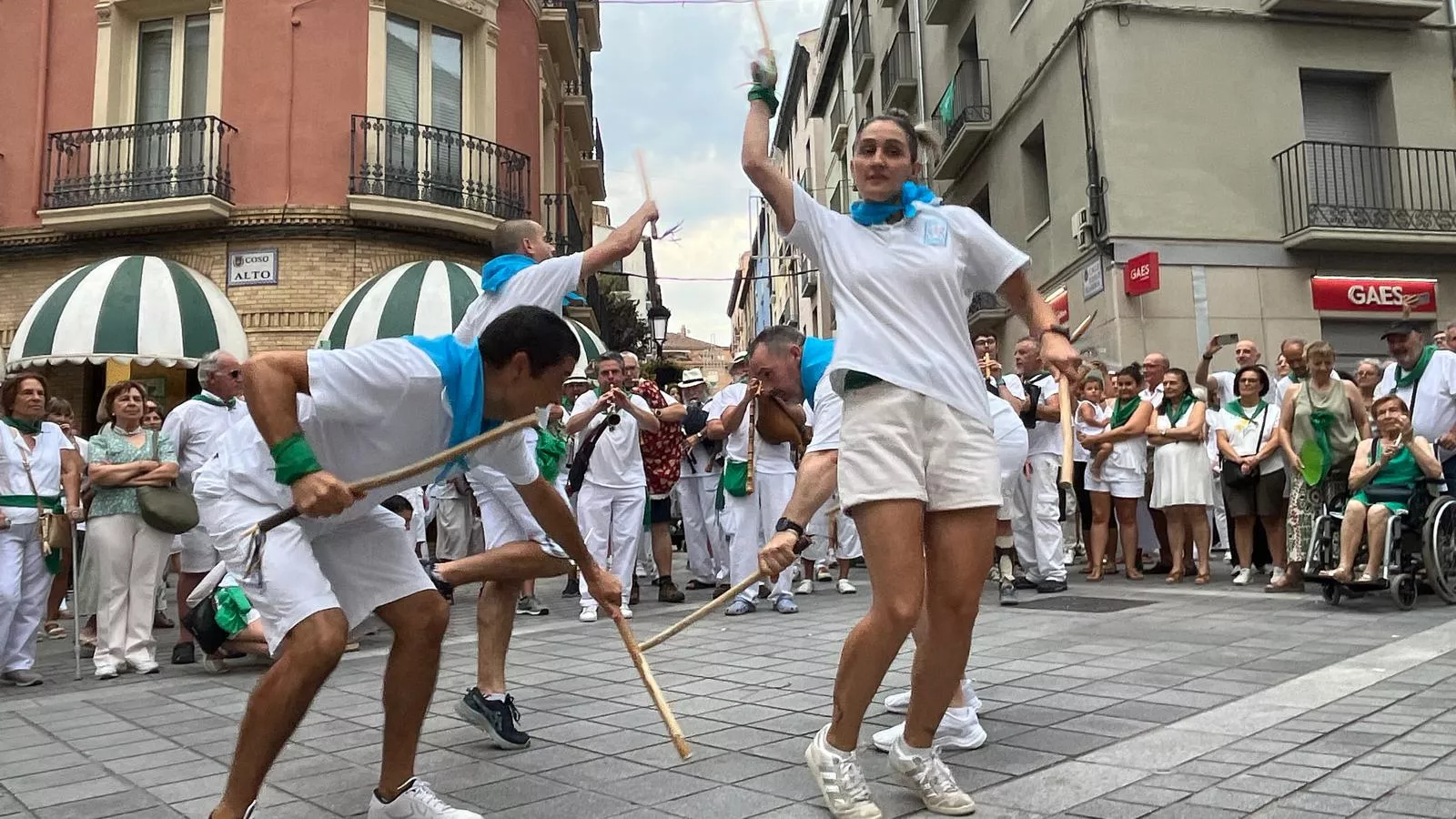 XIII Trobada de Gaiteros de Aragón y XXVIII Aniversario de Gaiters de Tierra Plana. Foto Mercedes Manterola