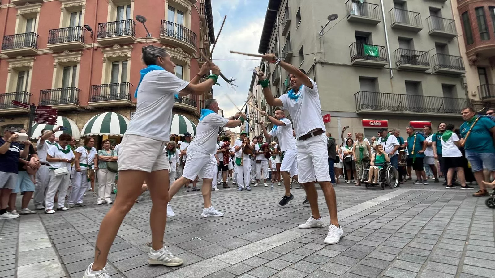 XIII Trobada de Gaiteros de Aragón y XXVIII Aniversario de Gaiters de Tierra Plana. Foto Mercedes Manterola