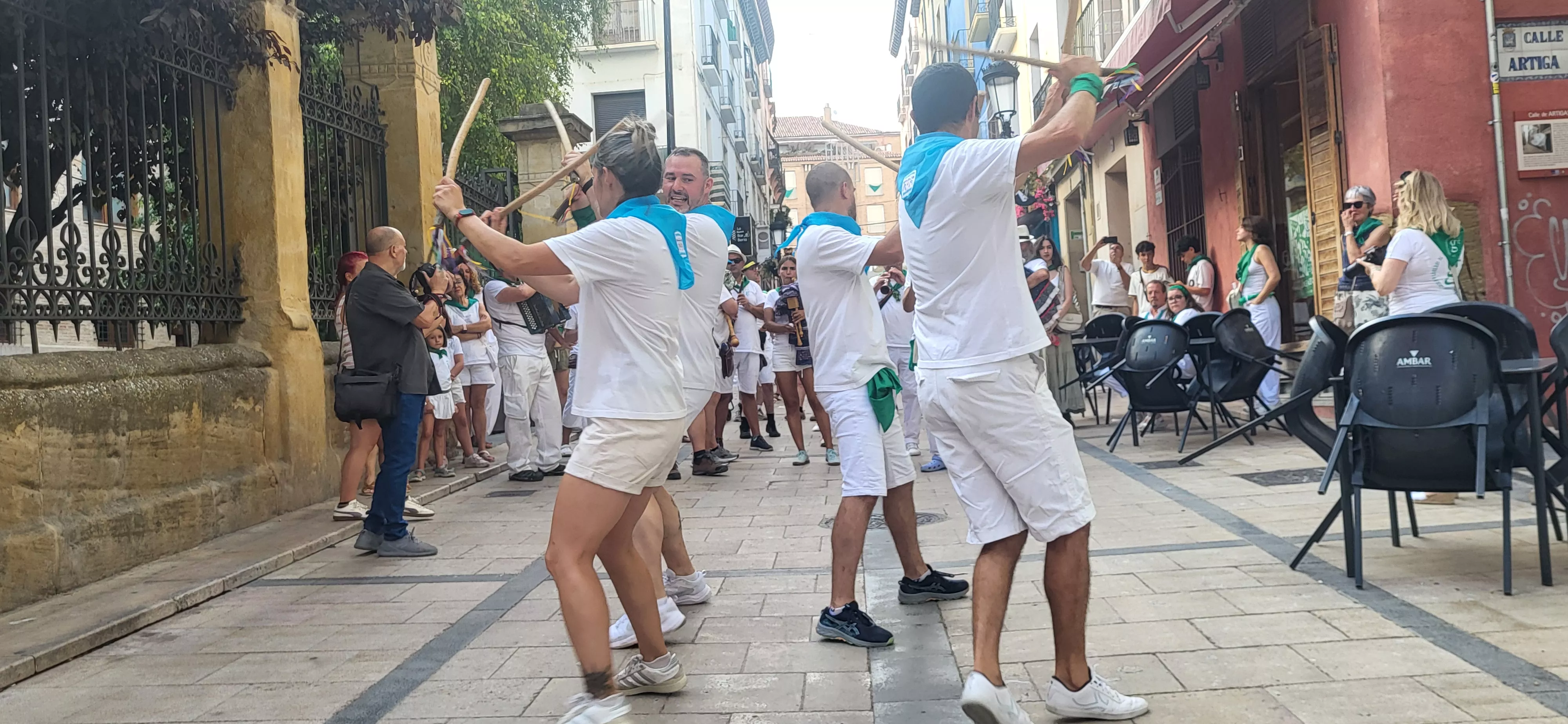 XIII Trobada de Gaiteros de Aragón y XXVIII Aniversario de Gaiters de Tierra Plana. Foto Mercedes Manterola