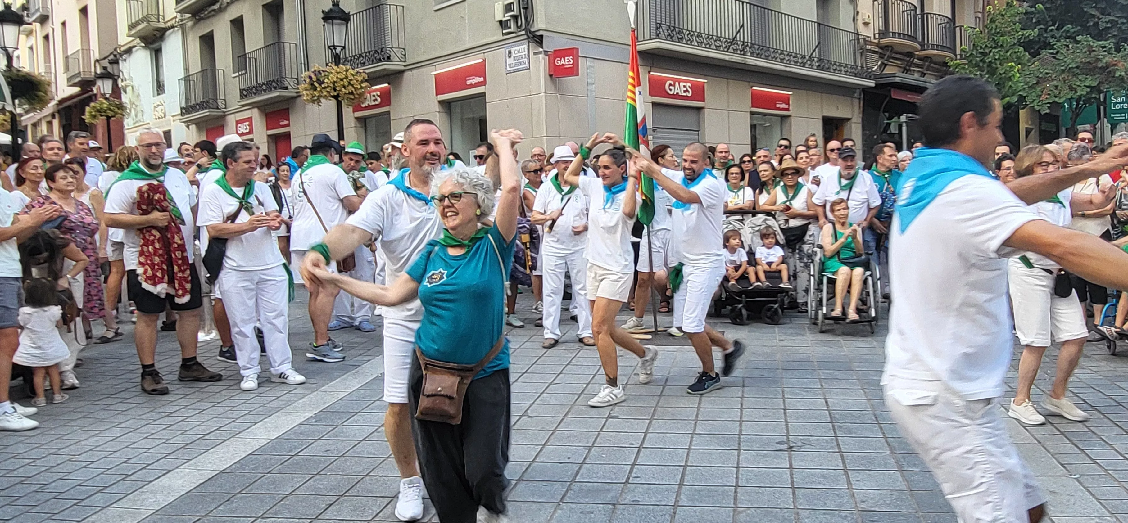 XIII Trobada de Gaiteros de Aragón y XXVIII Aniversario de Gaiters de Tierra Plana. Foto Mercedes Manterola