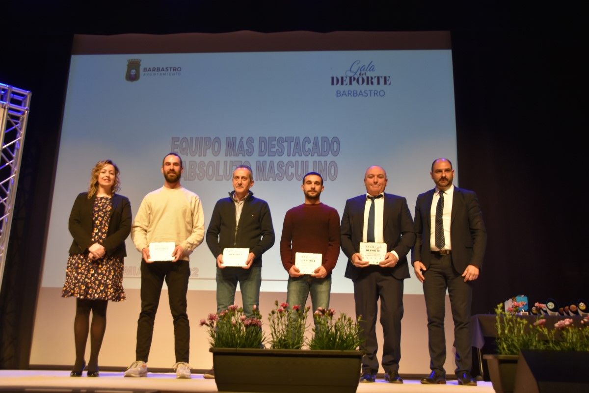 Gala del Deporte en Barbastro.