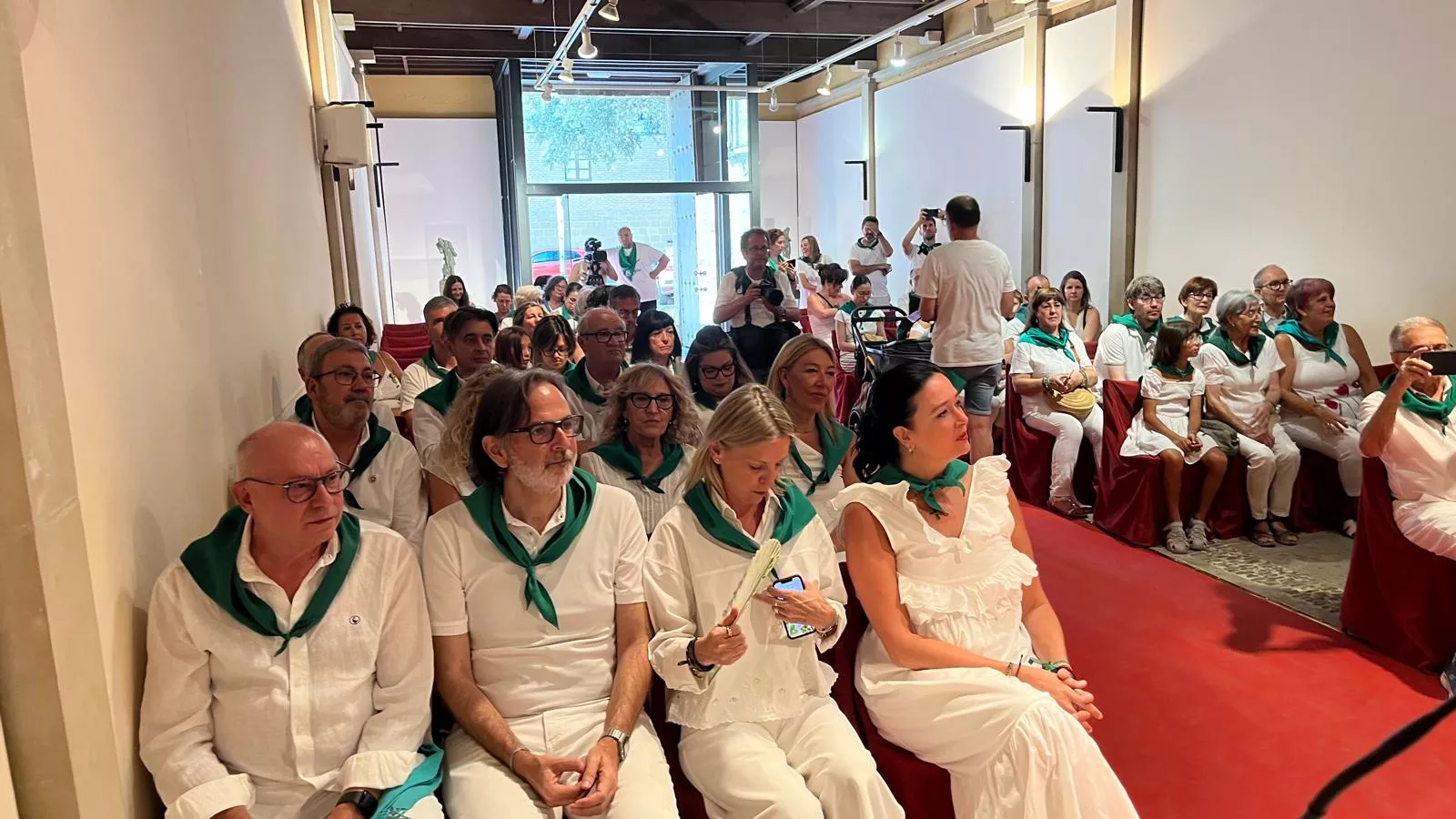 Acto de reconocimiento de los oscenses en el exterior. Foto Mercedes Manterola