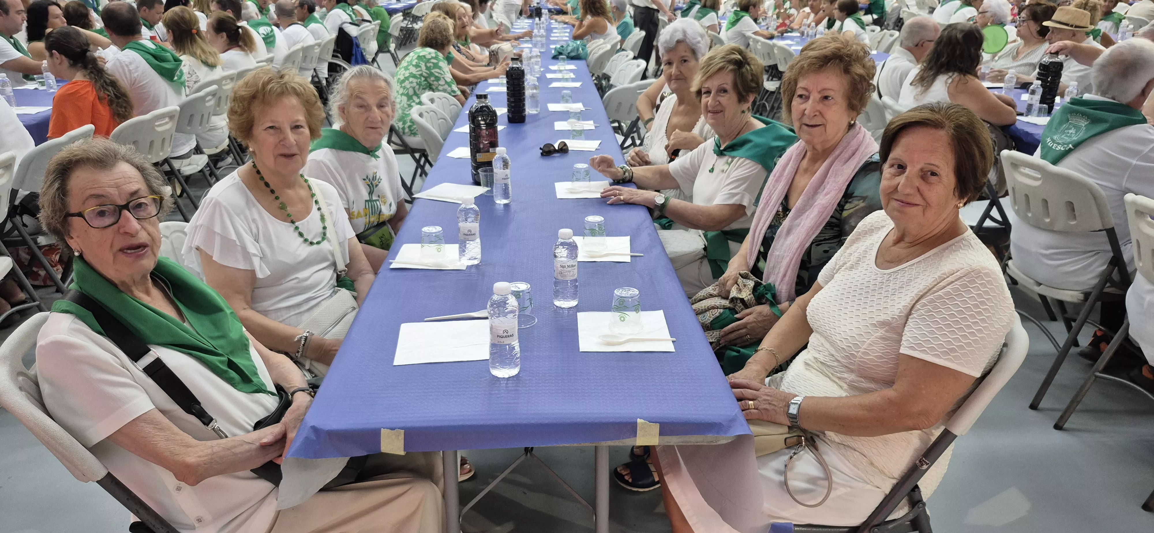 Homenaje a los mayores en la fiestas de San Lorenzo 2026. Foto Myriam Martínez