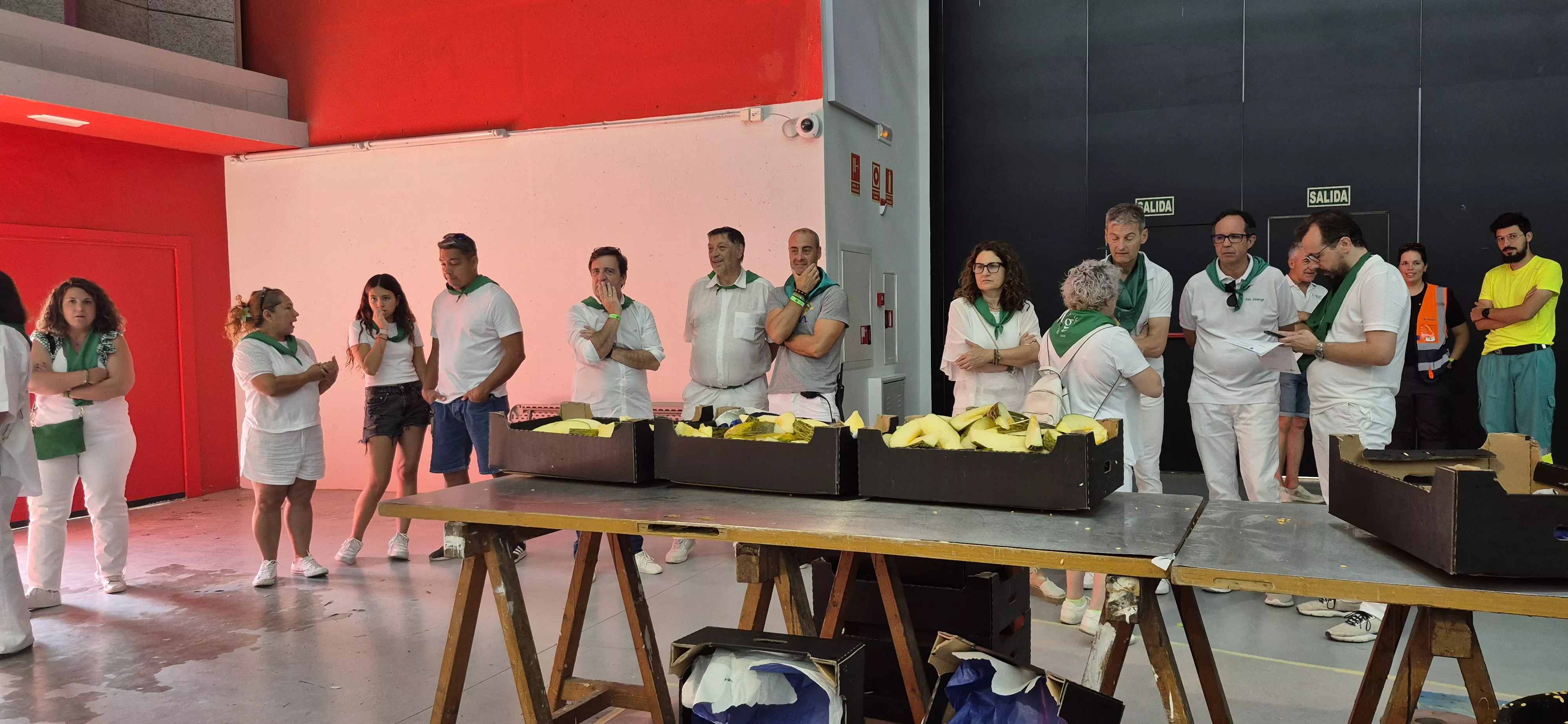 Homenaje a los mayores en la fiestas de San Lorenzo 2026. Foto Myriam Martínez