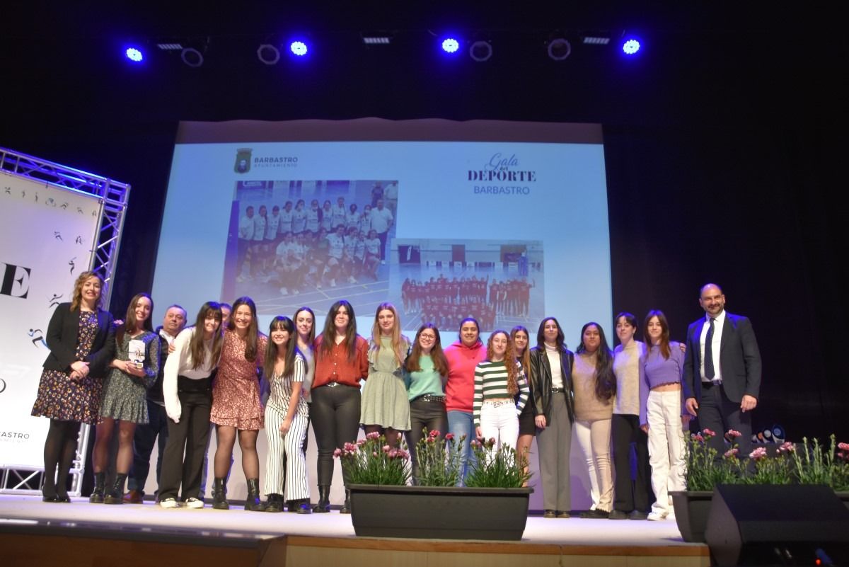 Gala del Deporte en Barbastro.