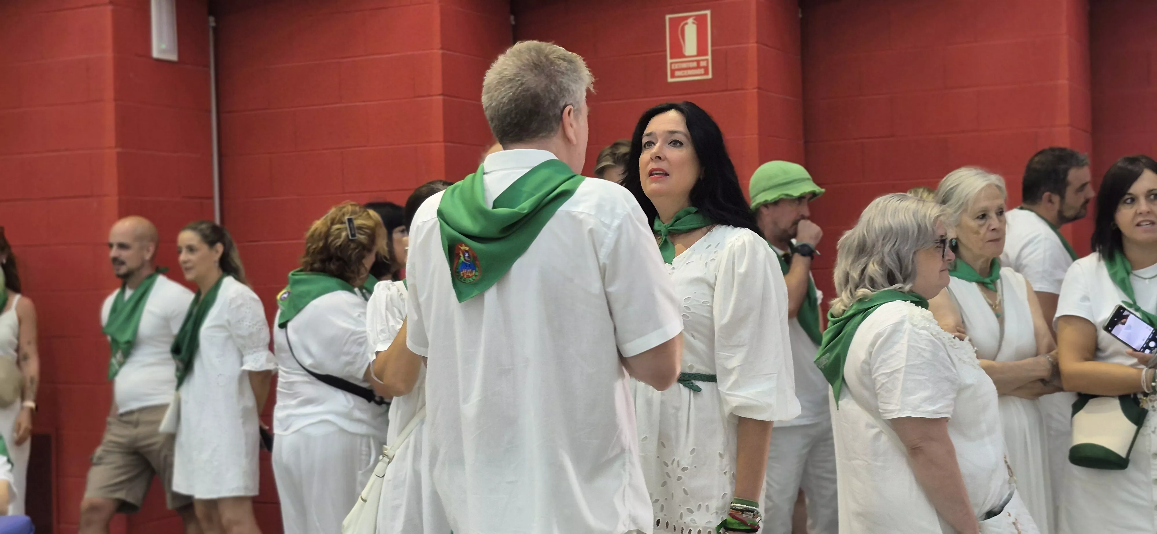 Homenaje a los mayores en la fiestas de San Lorenzo 2026. Foto Myriam Martínez