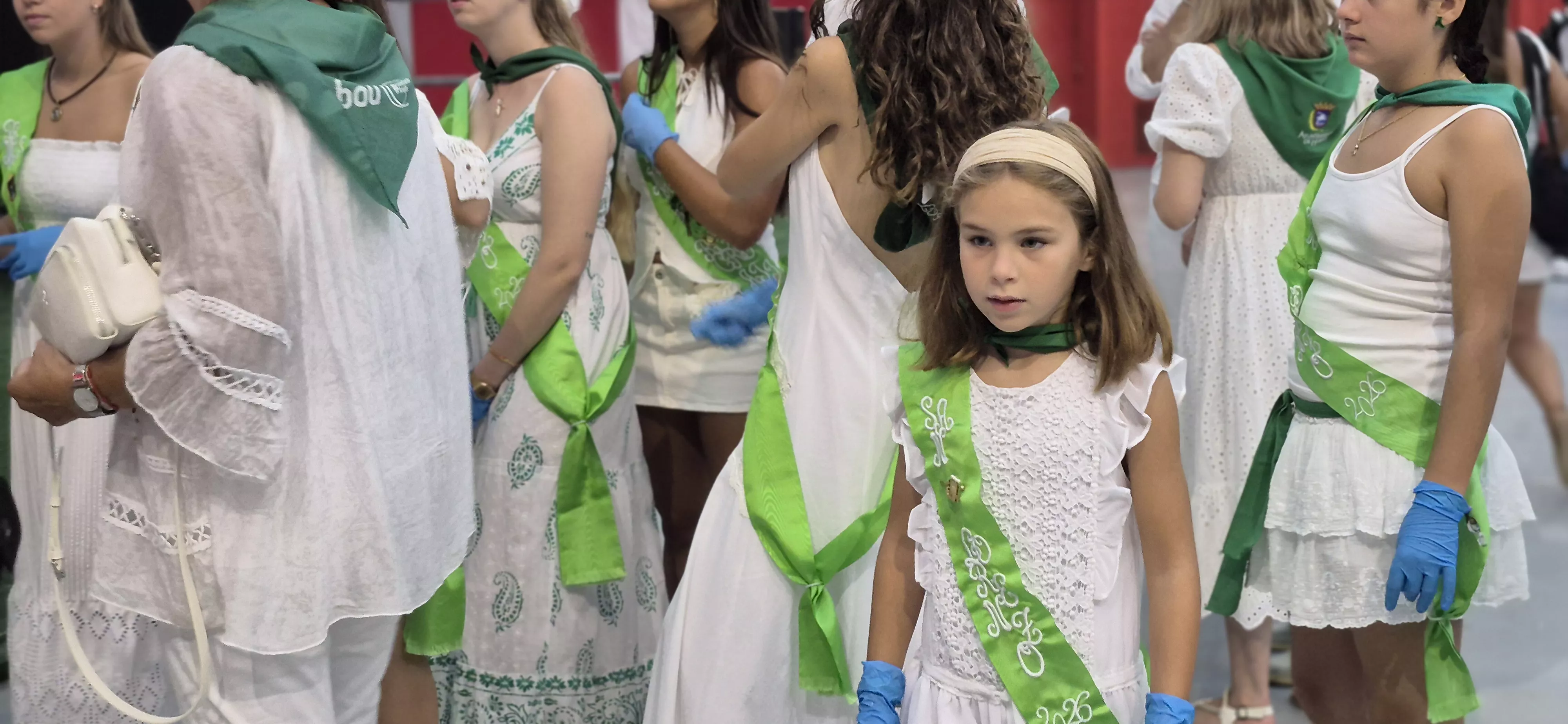 Homenaje a los mayores en la fiestas de San Lorenzo 2026. Foto Myriam Martínez