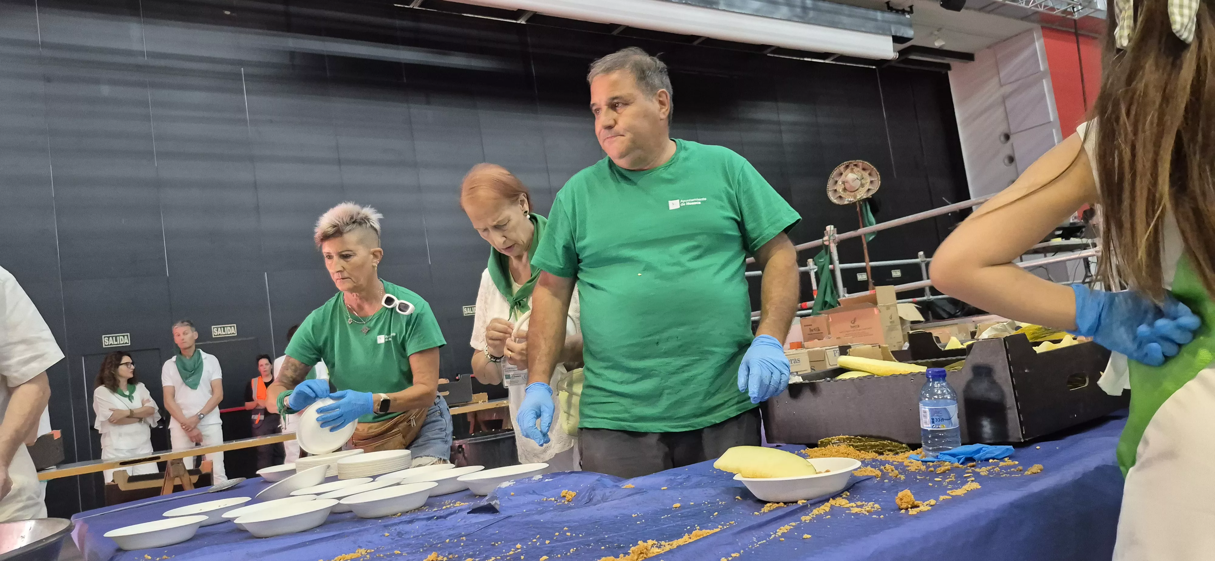 Homenaje a los mayores en la fiestas de San Lorenzo 2026. Foto Myriam Martínez