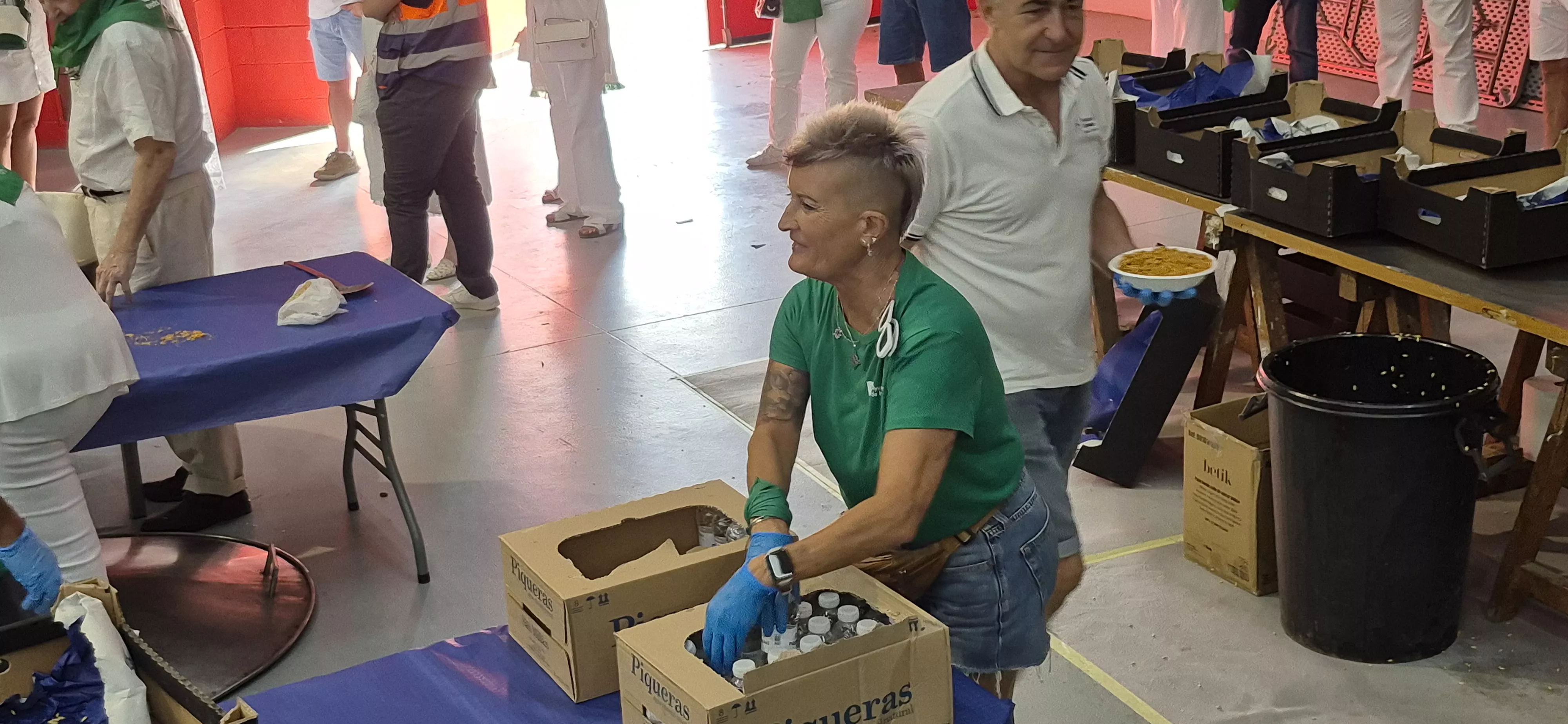 Homenaje a los mayores en la fiestas de San Lorenzo 2026. Foto Myriam Martínez
