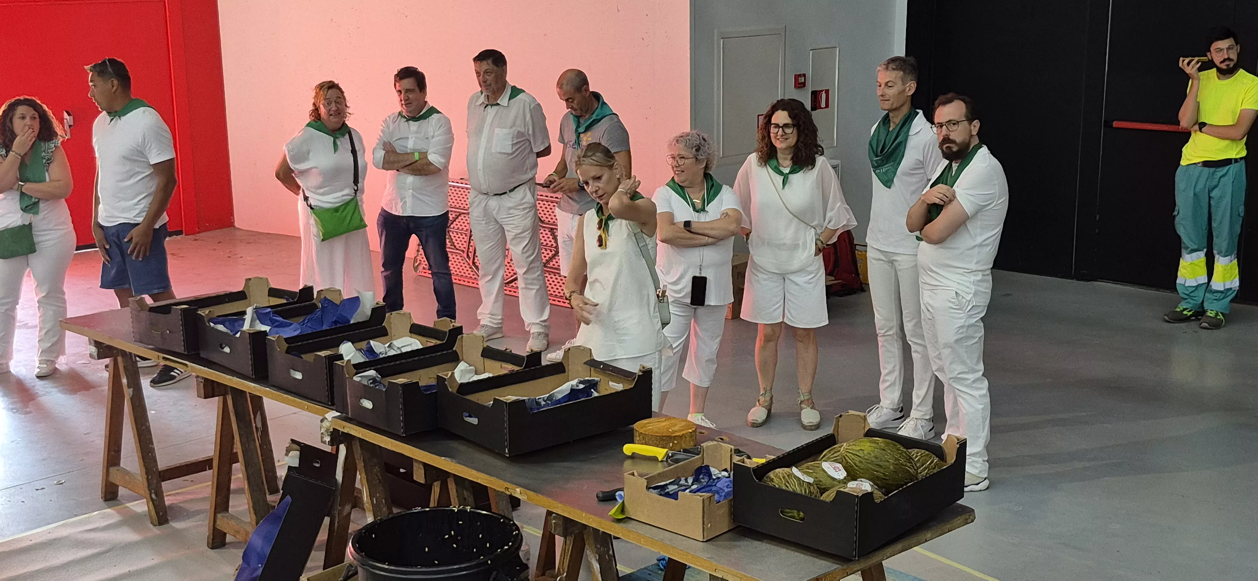 Homenaje a los mayores en la fiestas de San Lorenzo 2026. Foto Myriam Martínez