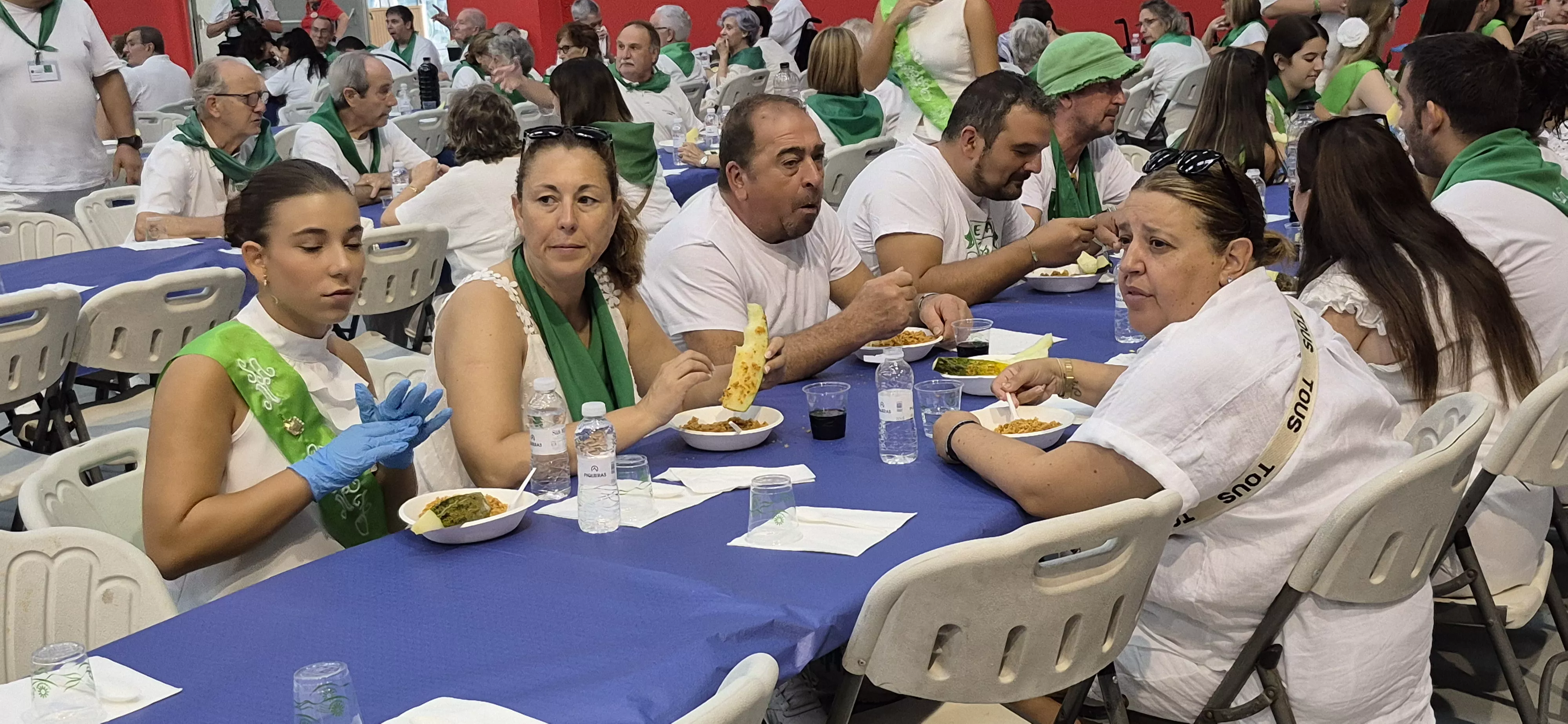 Homenaje a los mayores en la fiestas de San Lorenzo 2026. Foto Myriam Martínez