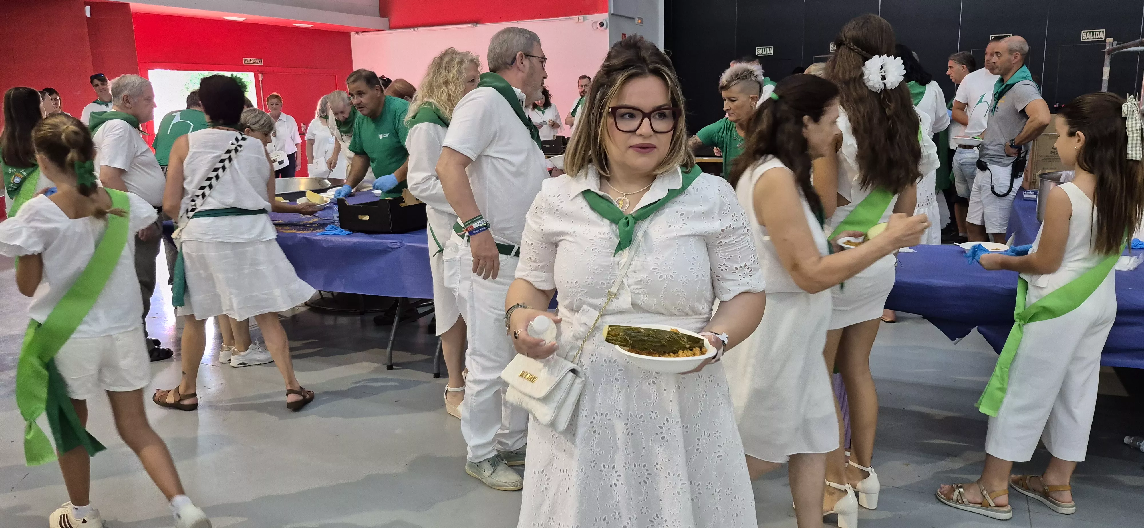 Homenaje a los mayores en la fiestas de San Lorenzo 2026. Foto Myriam Martínez