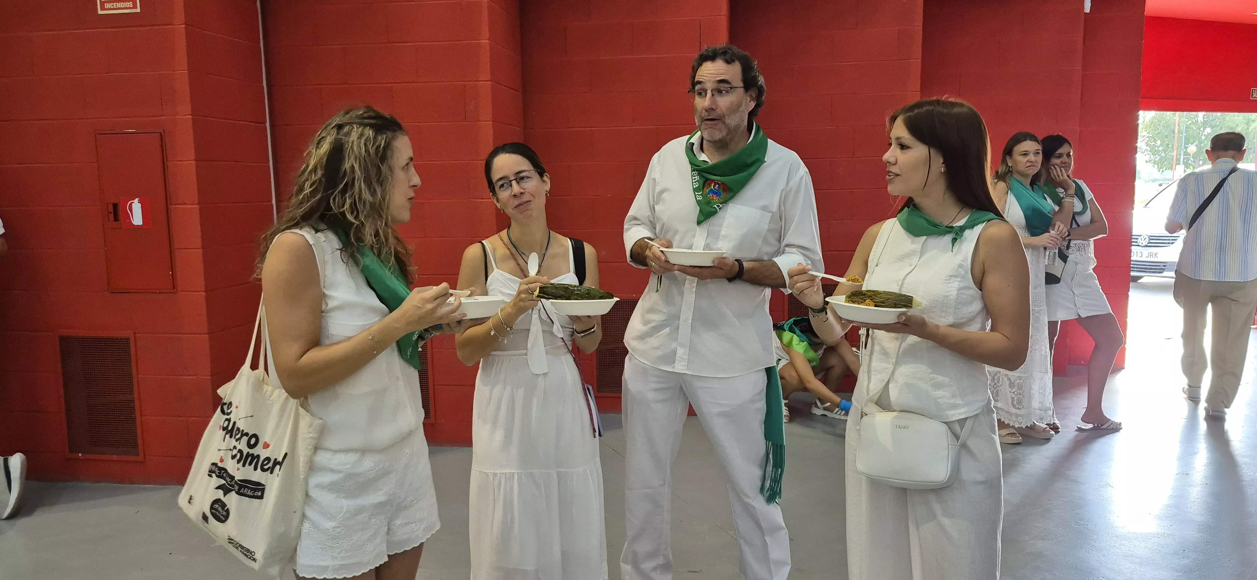 Homenaje a los mayores en la fiestas de San Lorenzo 2026. Foto Myriam Martínez