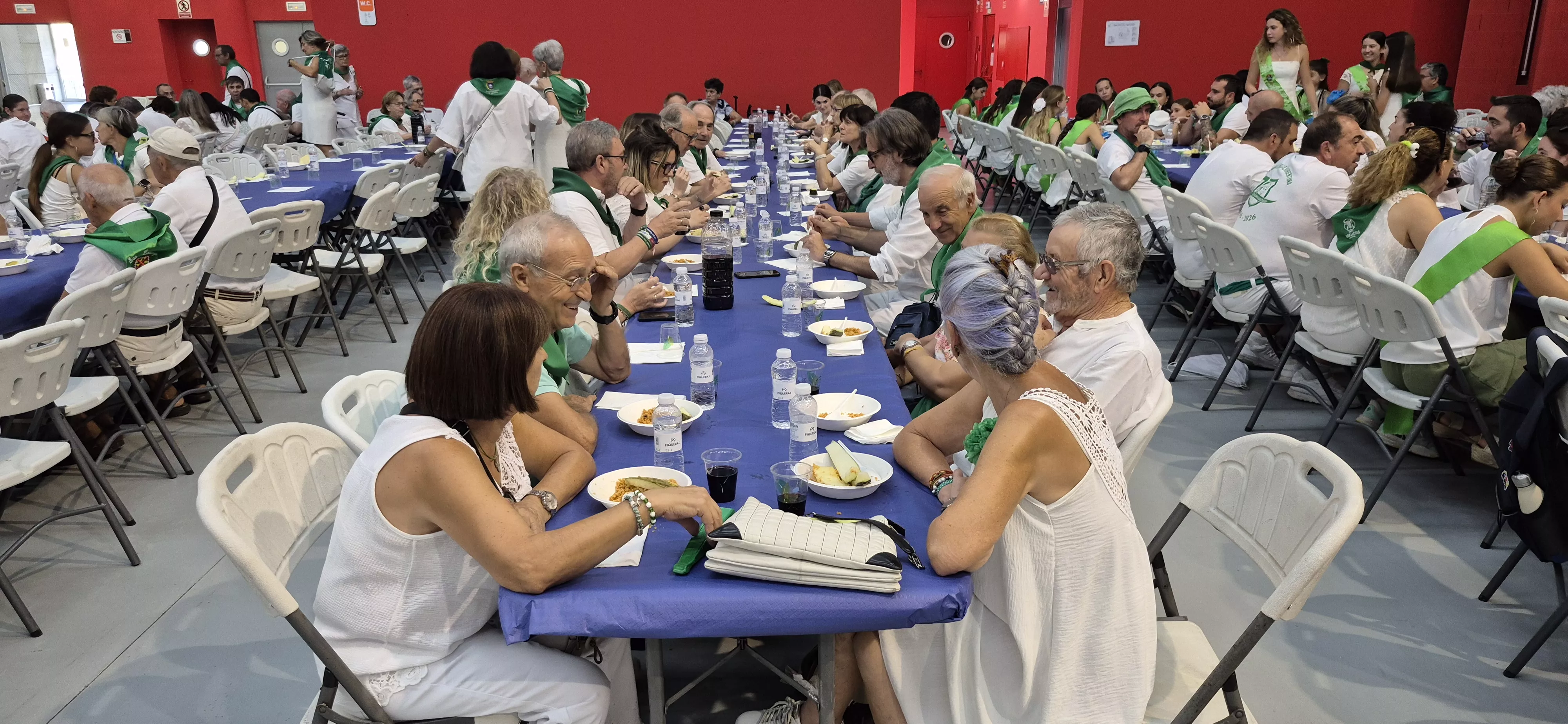 Homenaje a los mayores en la fiestas de San Lorenzo 2026. Foto Myriam Martínez