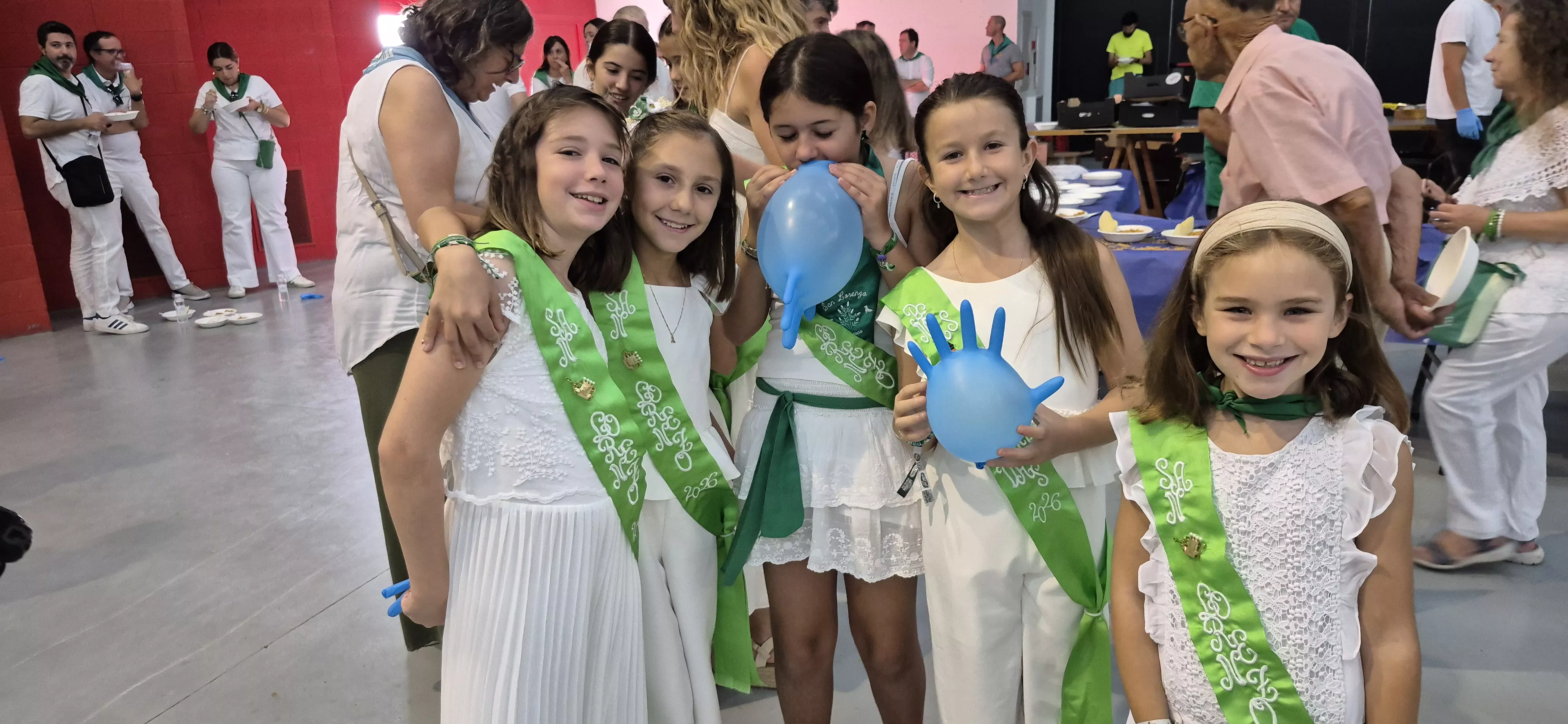 Homenaje a los mayores en la fiestas de San Lorenzo 2026. Foto Myriam Martínez