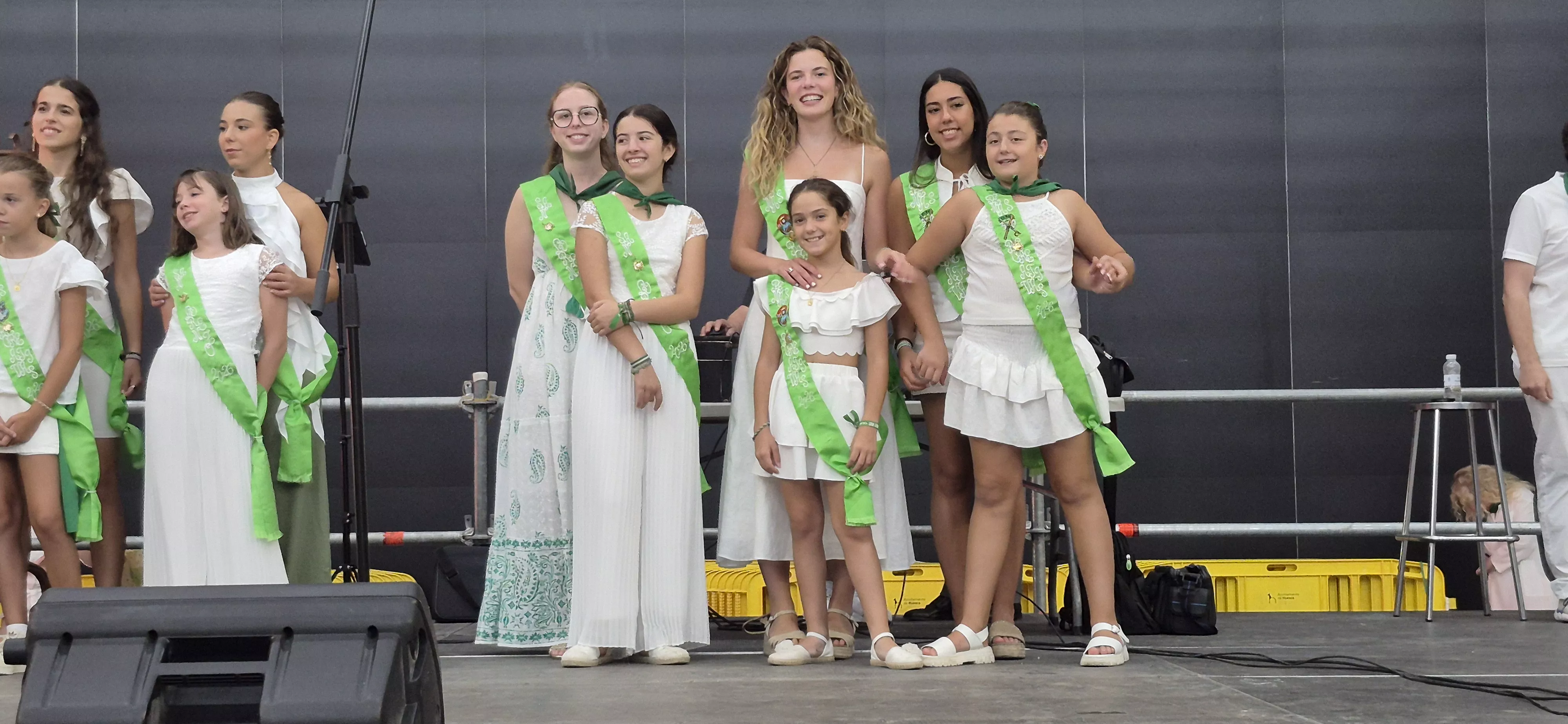 Homenaje a los mayores en la fiestas de San Lorenzo 2026. Foto Myriam Martínez