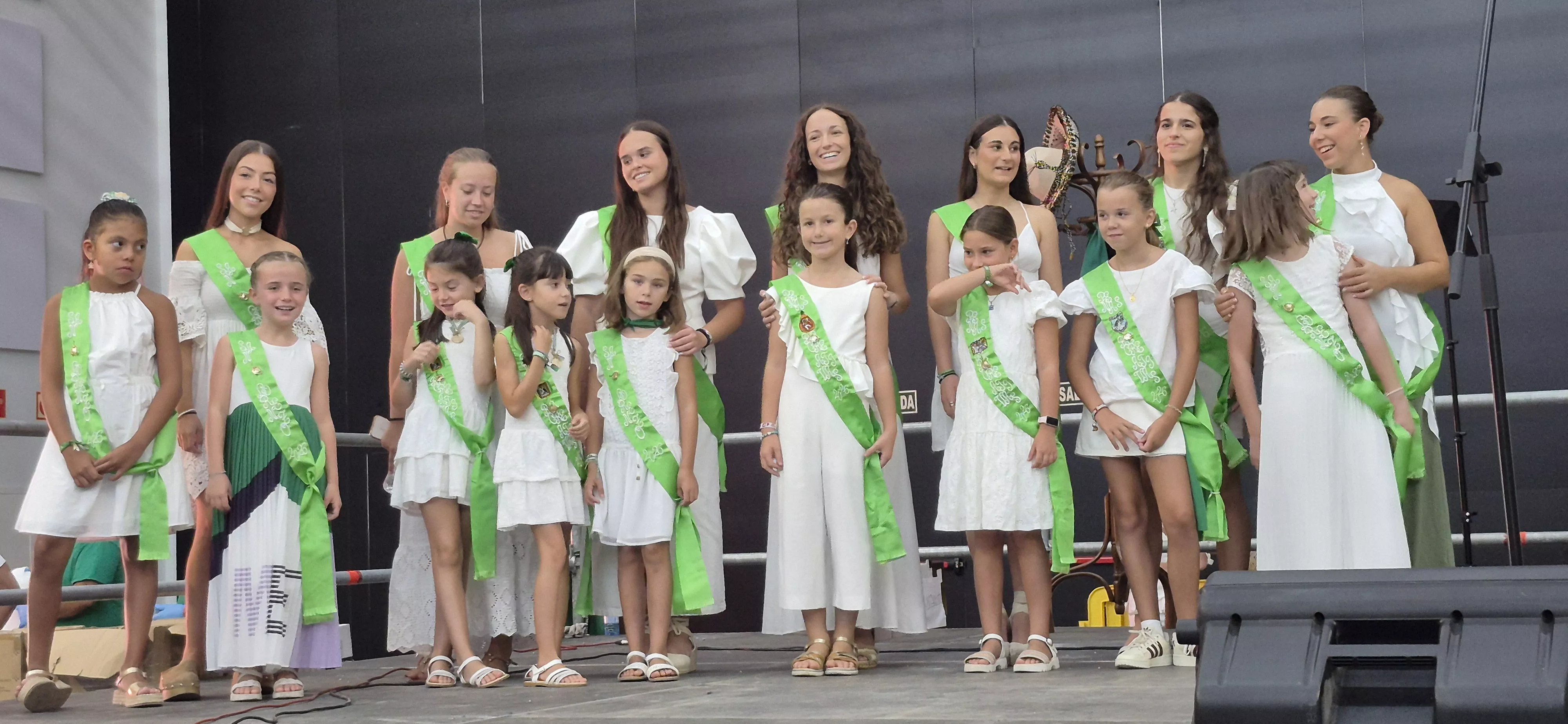 Homenaje a los mayores en la fiestas de San Lorenzo 2026. Foto Myriam Martínez
