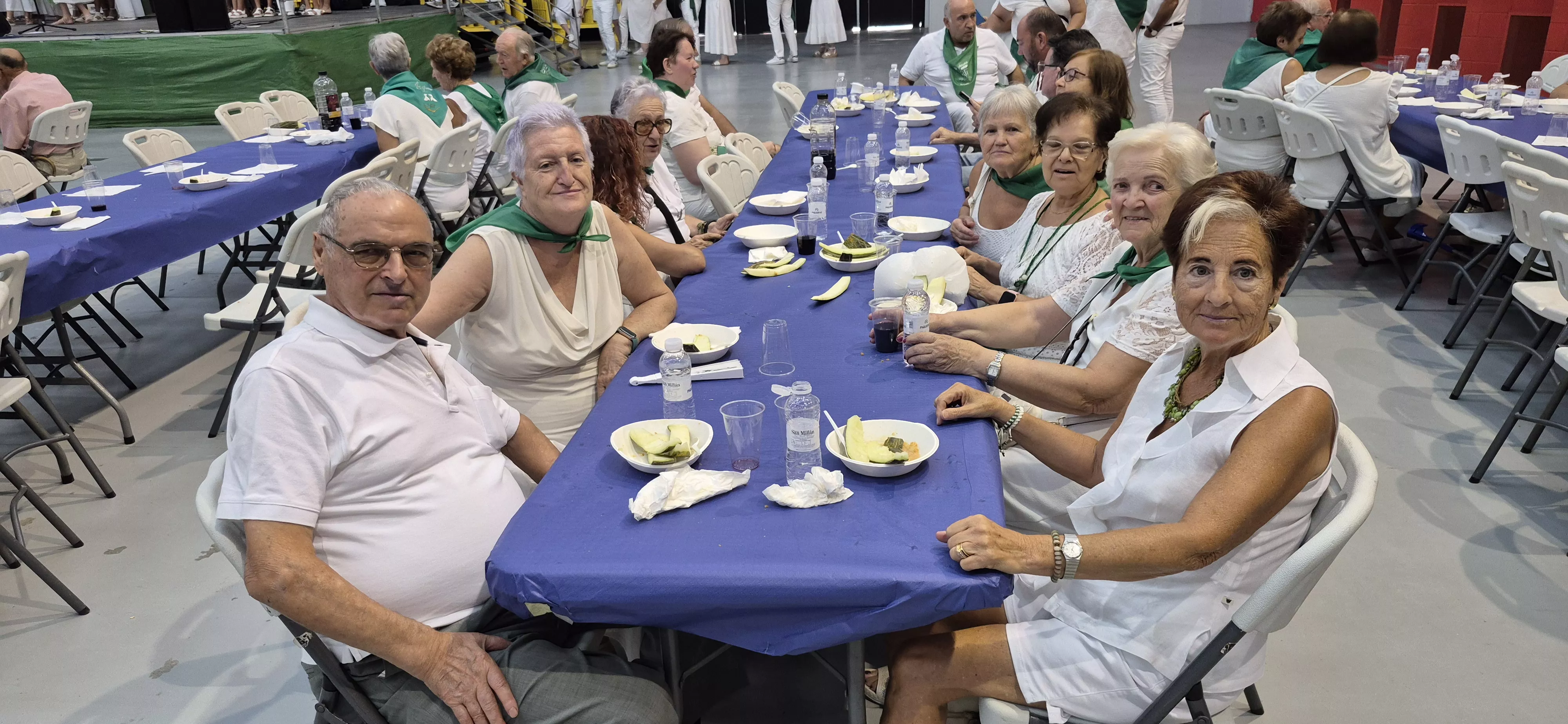 Homenaje a los mayores en la fiestas de San Lorenzo 2026. Foto Myriam Martínez