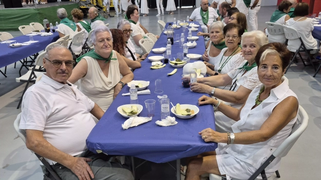 Homenaje a los mayores en la fiestas de San Lorenzo 2026. Foto Myriam Martínez Homenaje a los mayores en la fiestas de San Lorenzo 2026. Foto Myriam Martínez