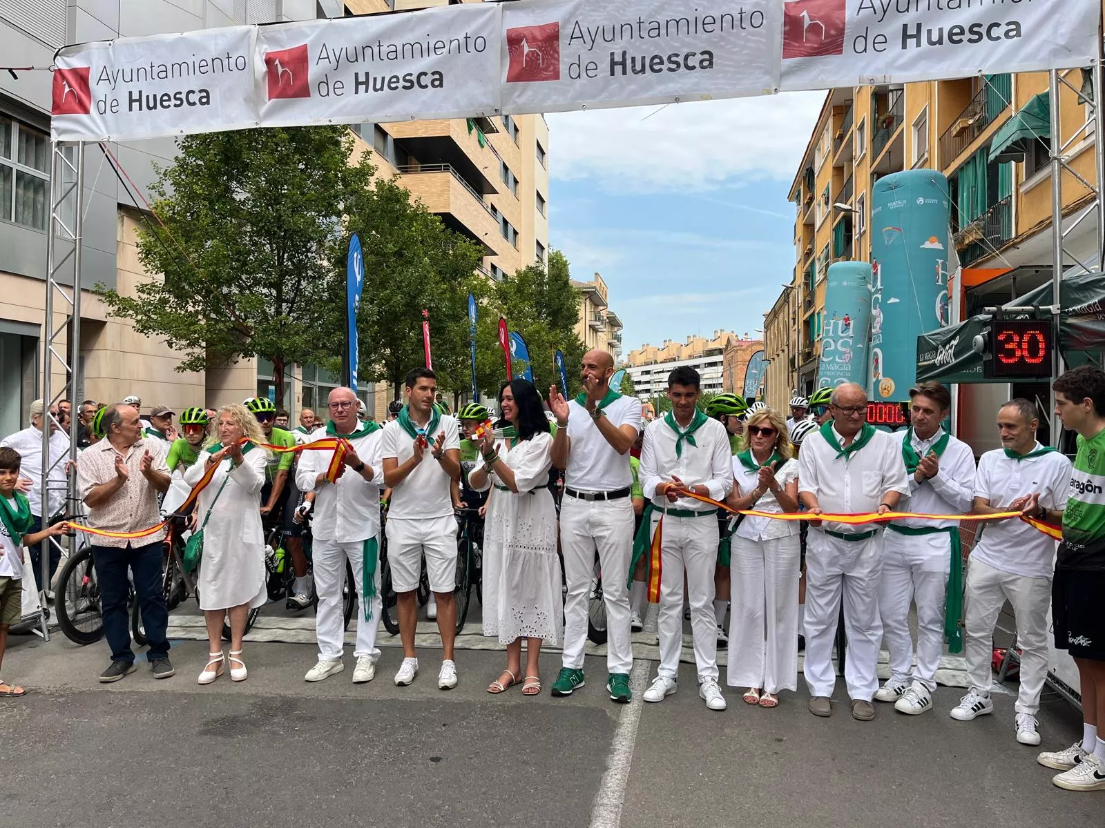 Imágenes del Gran Premio San Lorenzo de ciclismo 2026. Foto: Adri Mora