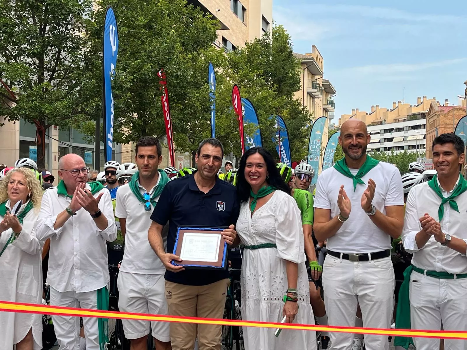 Imágenes del Gran Premio San Lorenzo de ciclismo 2026. Foto: Adri Mora