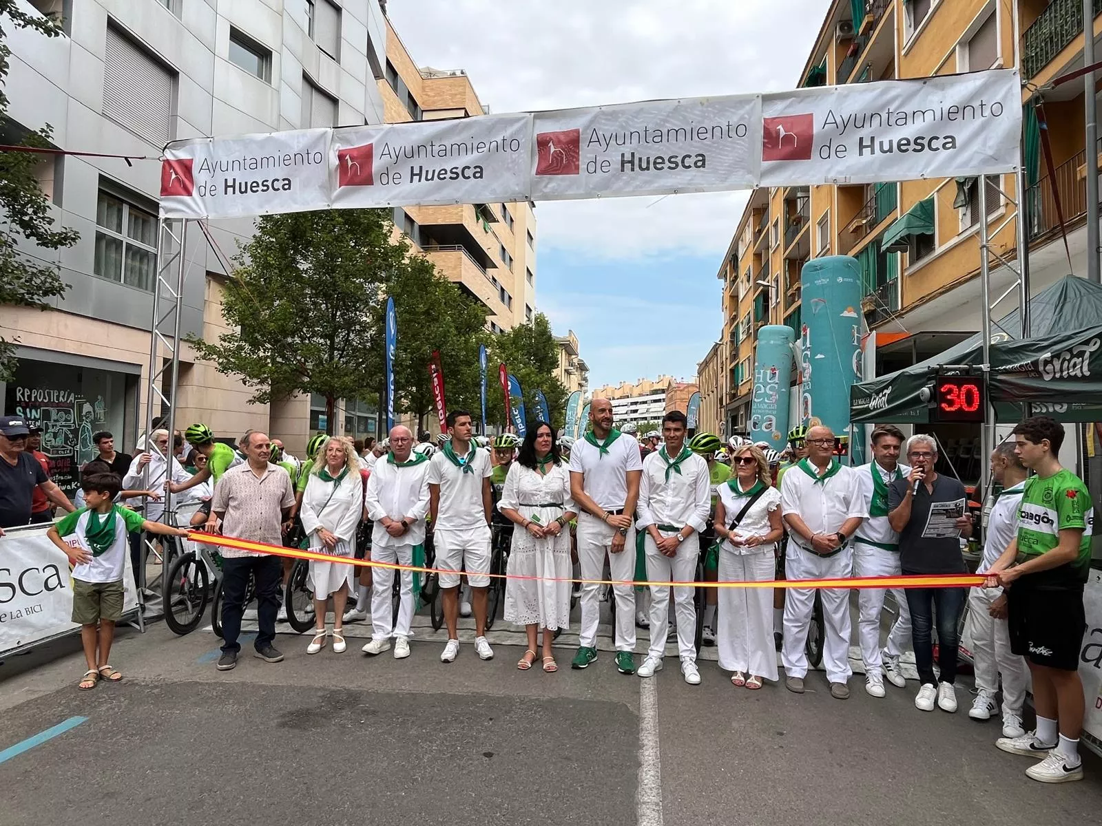 Imágenes del Gran Premio San Lorenzo de ciclismo 2026. Foto: Adri Mora