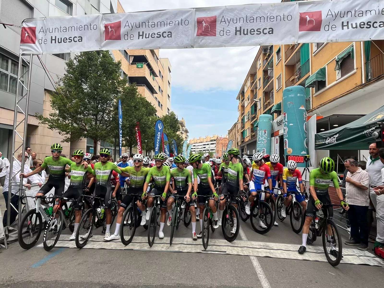 Imágenes del Gran Premio San Lorenzo de ciclismo 2026. Foto: Adri Mora