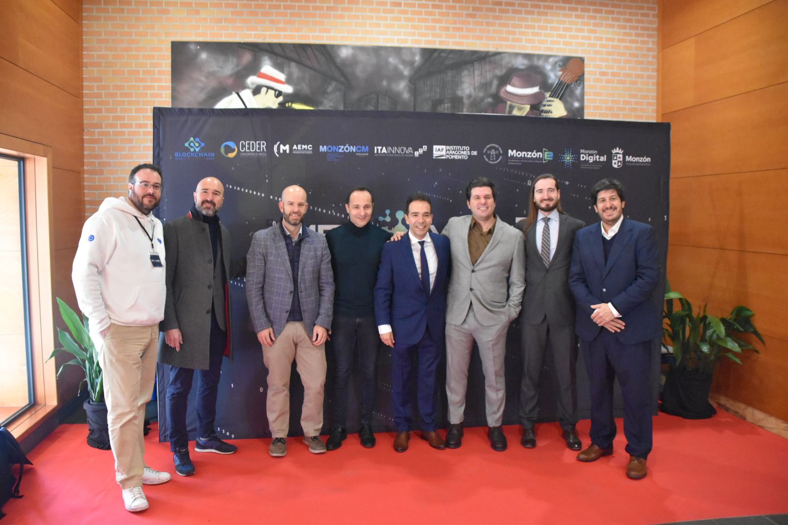 Participantes en Metaverso de Monzón, la industria 5.0 en acción